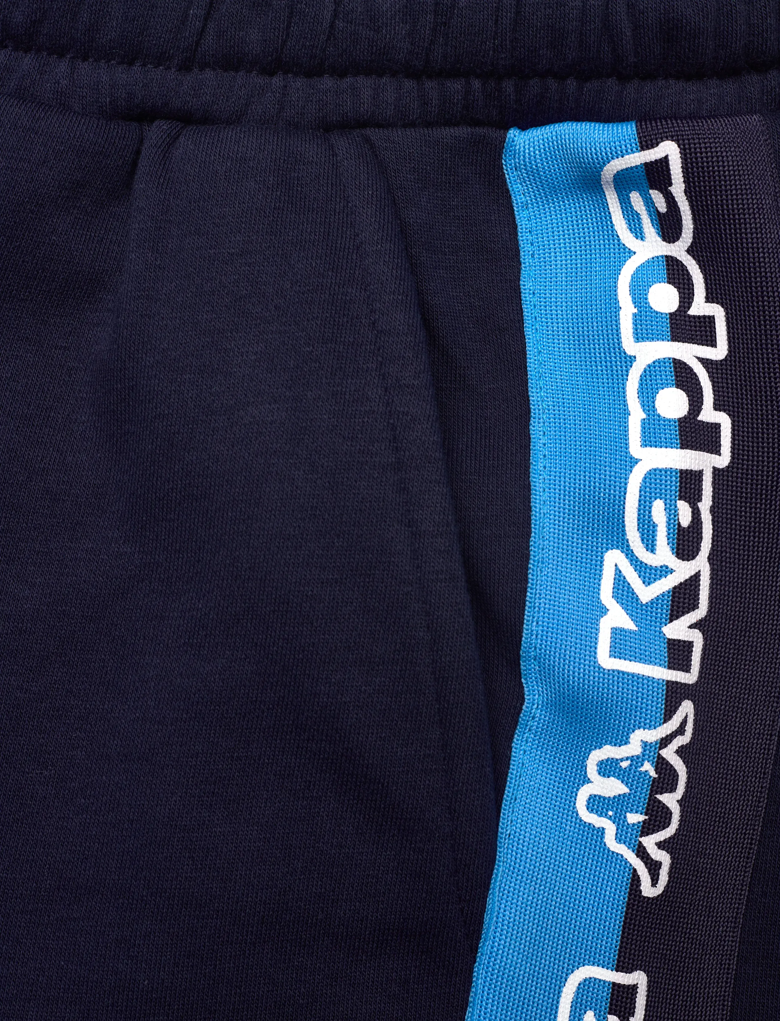 KAPPA - KM - Logo Gerri - sweatshorts - blue marine-blue malibu - 4