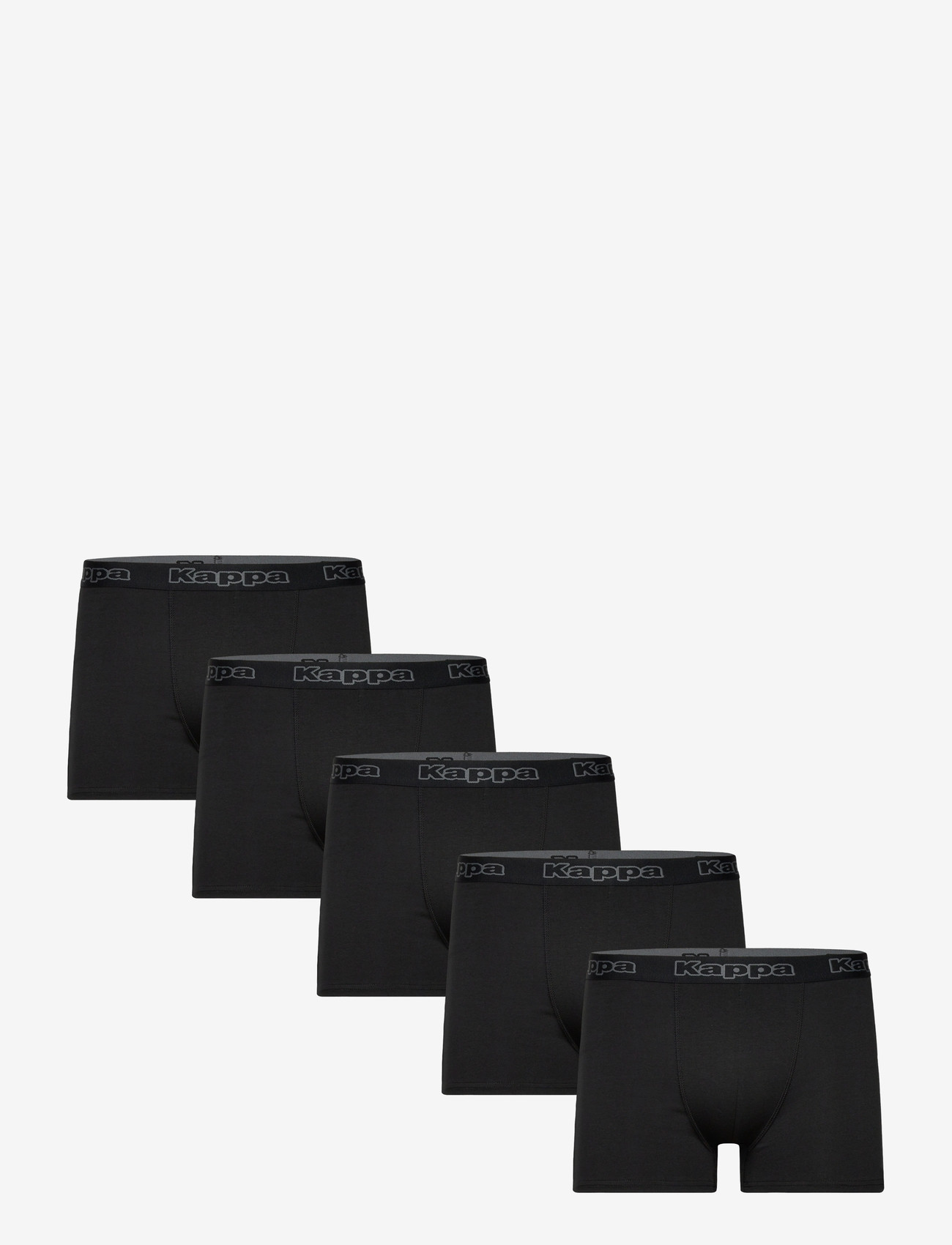 KAPPA - Logo Longus DK 5 pack - lühikesed bokserid - black - 0
