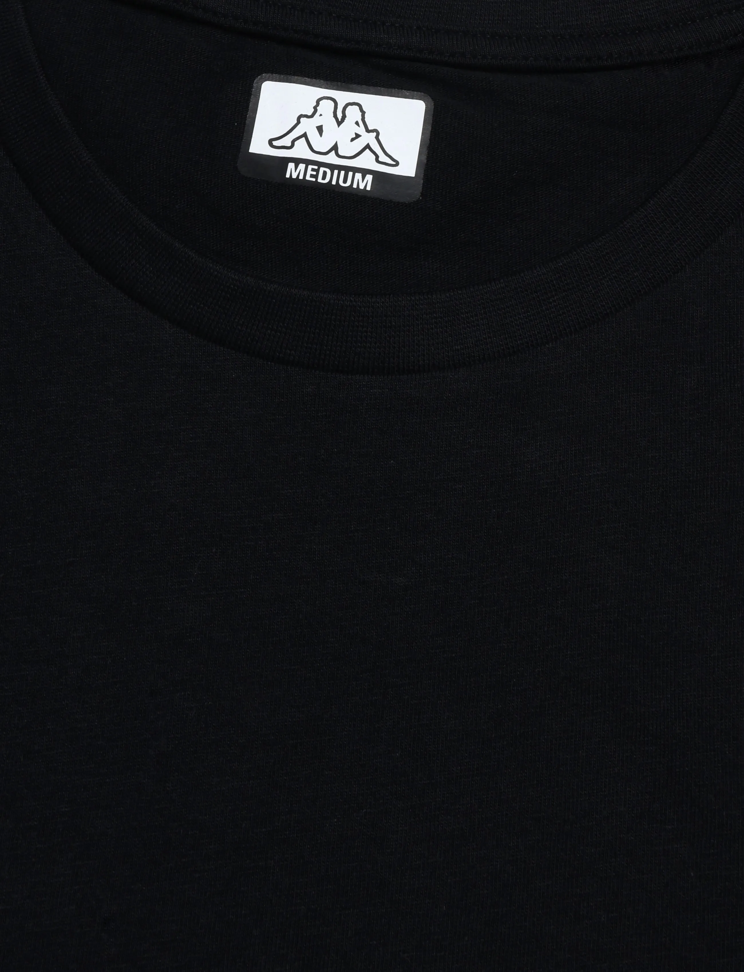 KAPPA - Logo Ieeder - t-shirts - black-white - 2