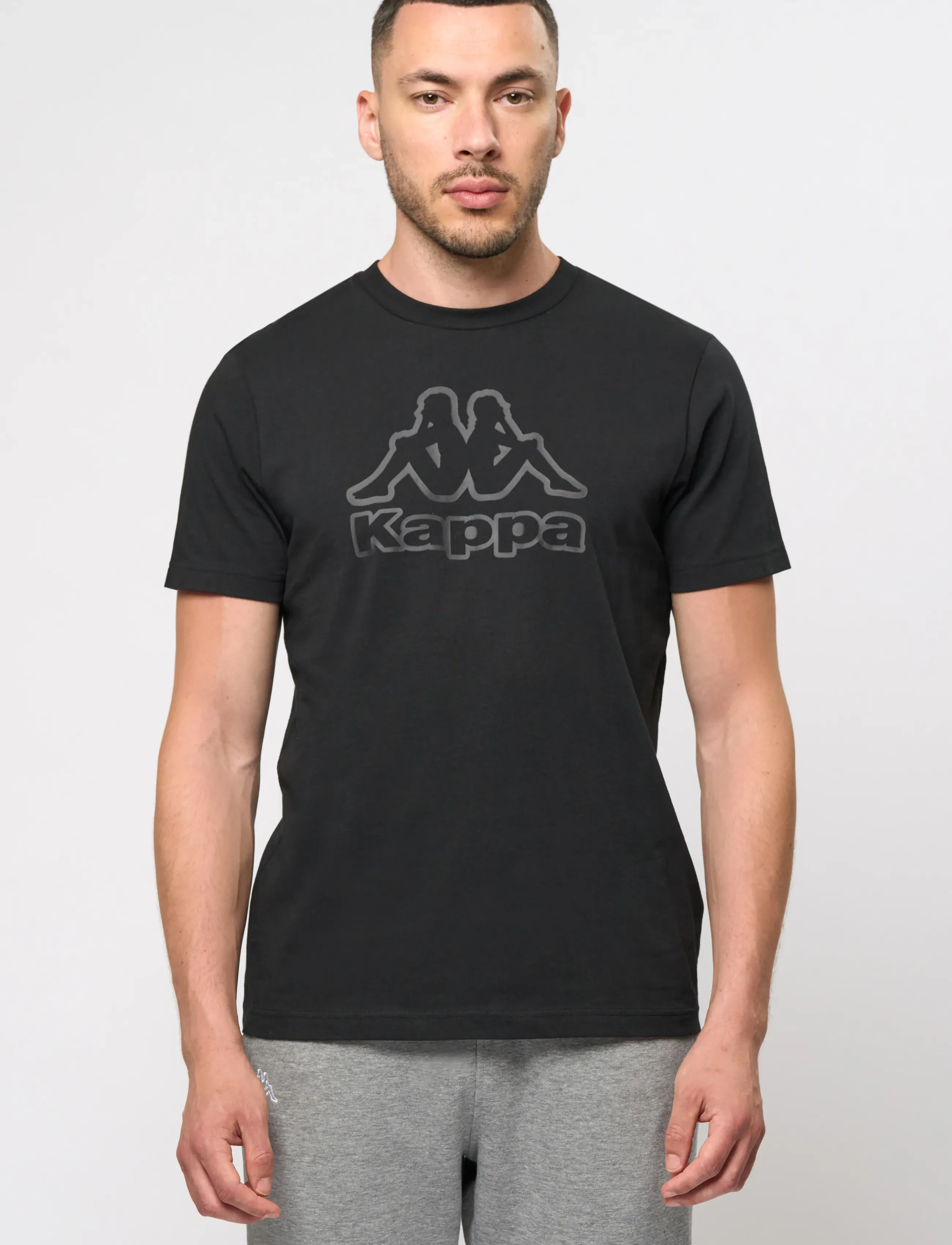 KAPPA - Logo Korpo Cremy - laveste priser - black - 4
