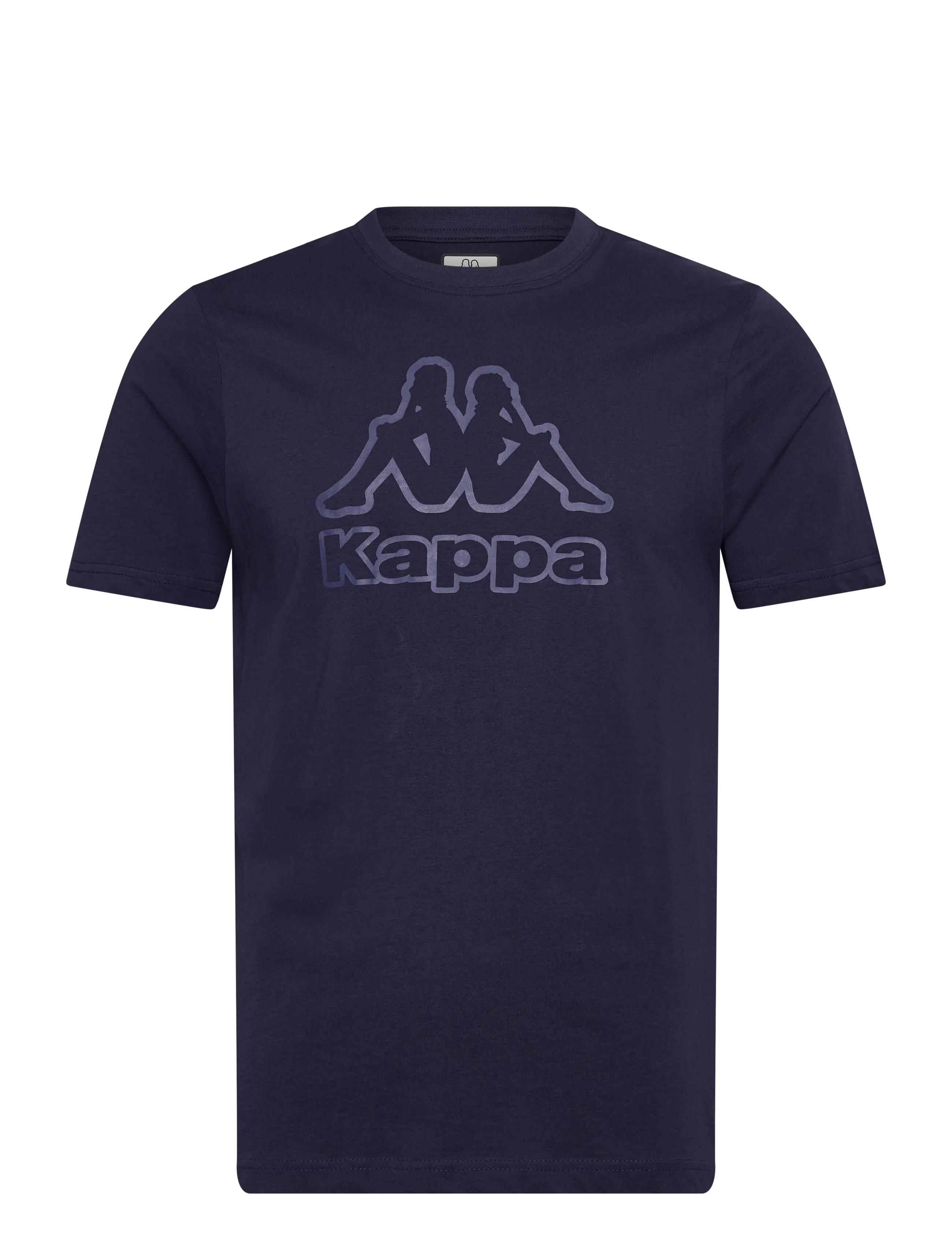 KAPPA Logo Korpo Cremy - T-shirts - BLUE MARINE / navy