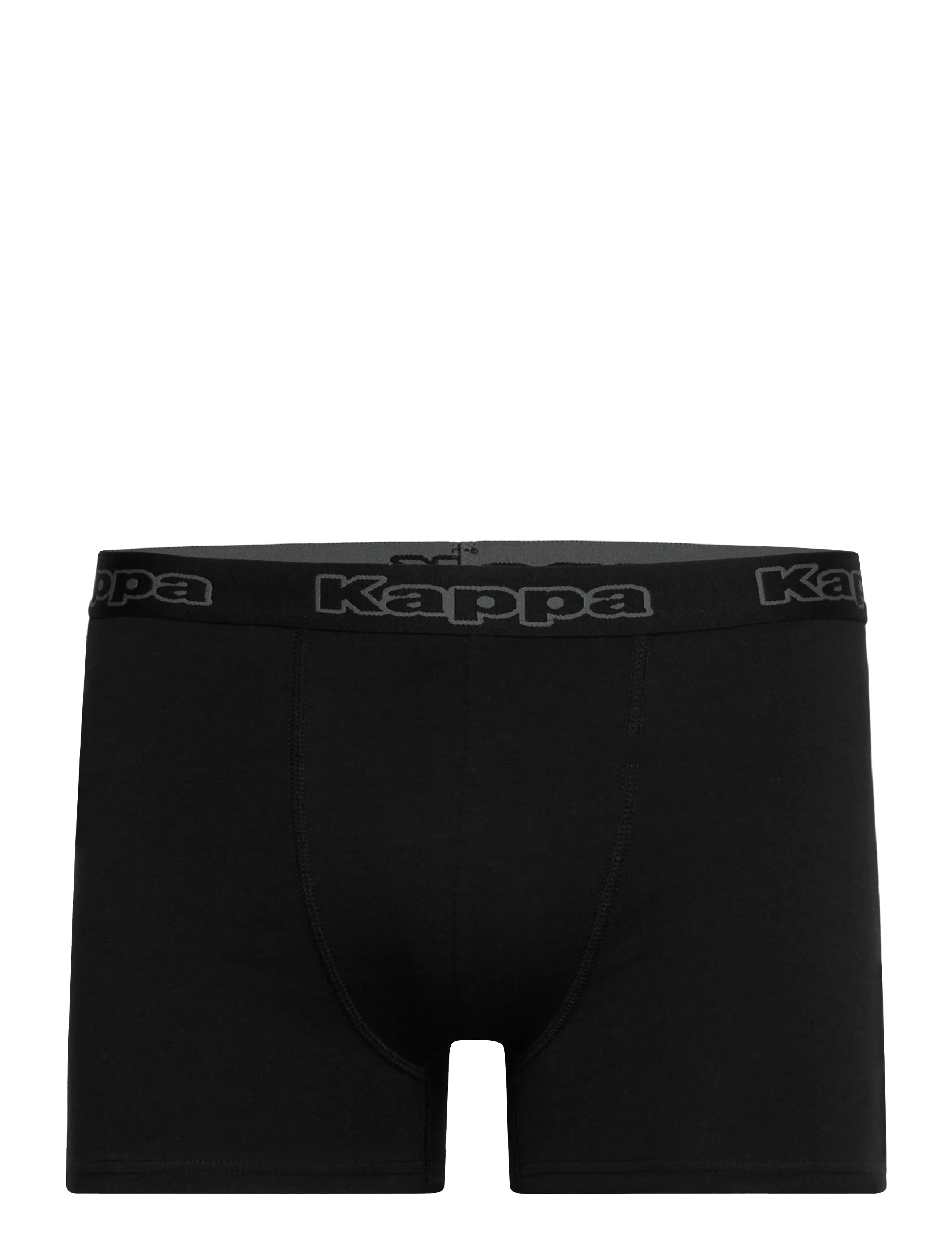 KAPPA - KM - Logo Anavi 2 pack - laveste priser - grey dk melange-black - 2