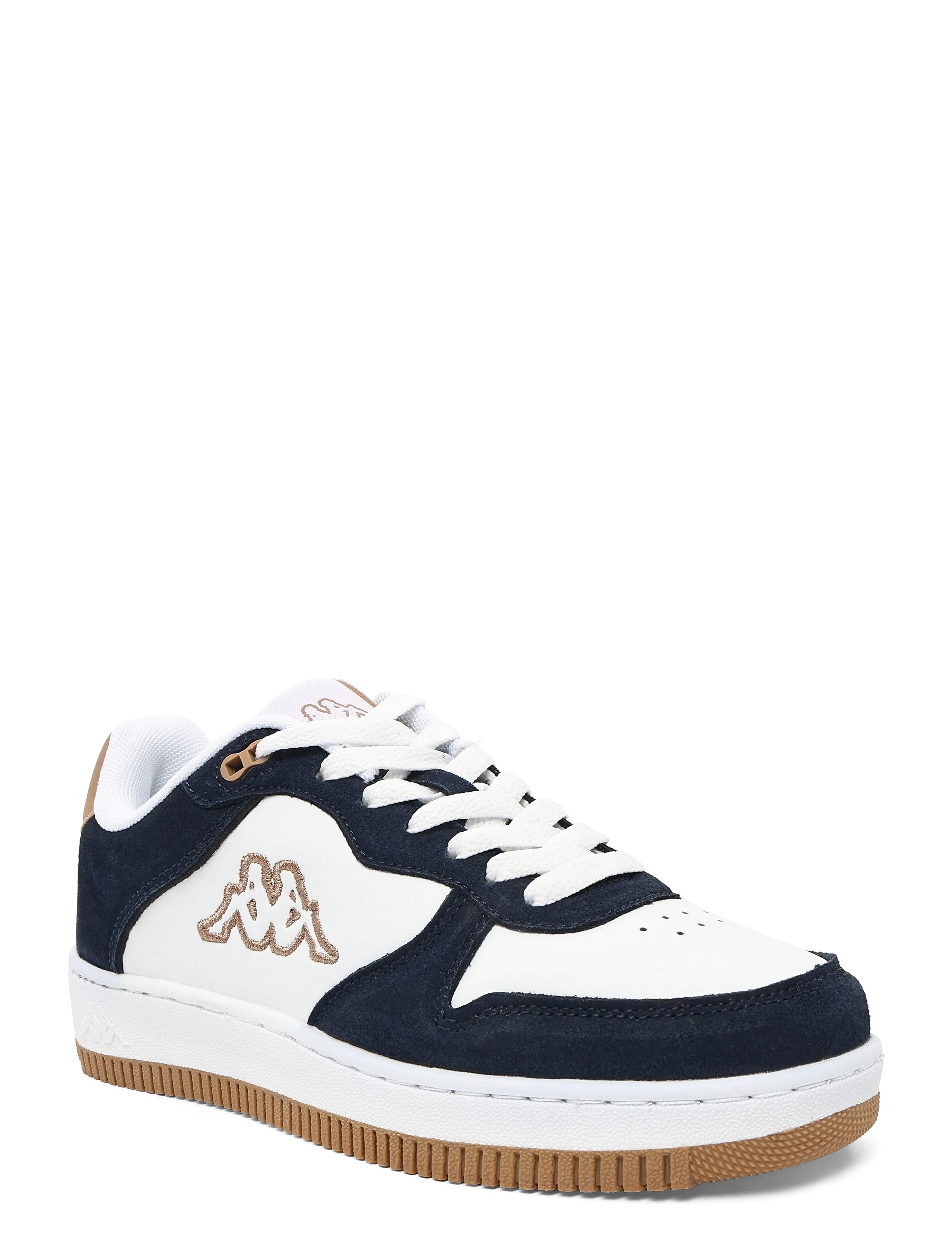 KAPPA Logo Maserta 2 Surreal - Fitness - WHITE-BLUE MARINE-BROWN / white