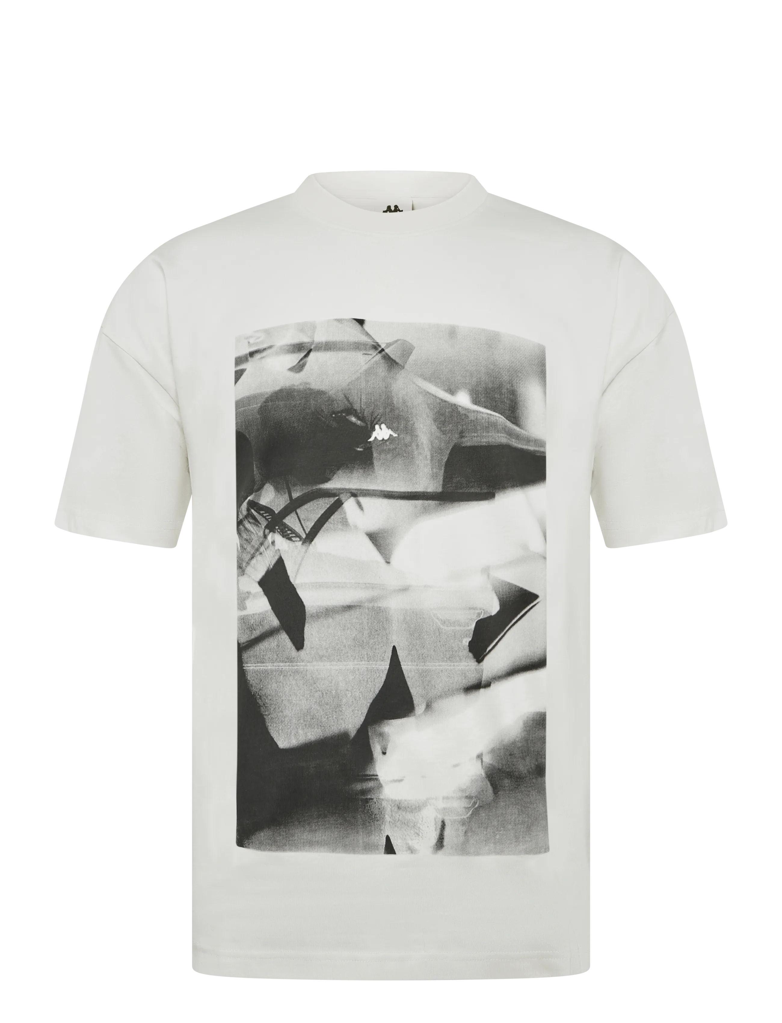 KAPPA Authentic Ourselves - T-Shirts - WHITE NATURAL-BLACK / white