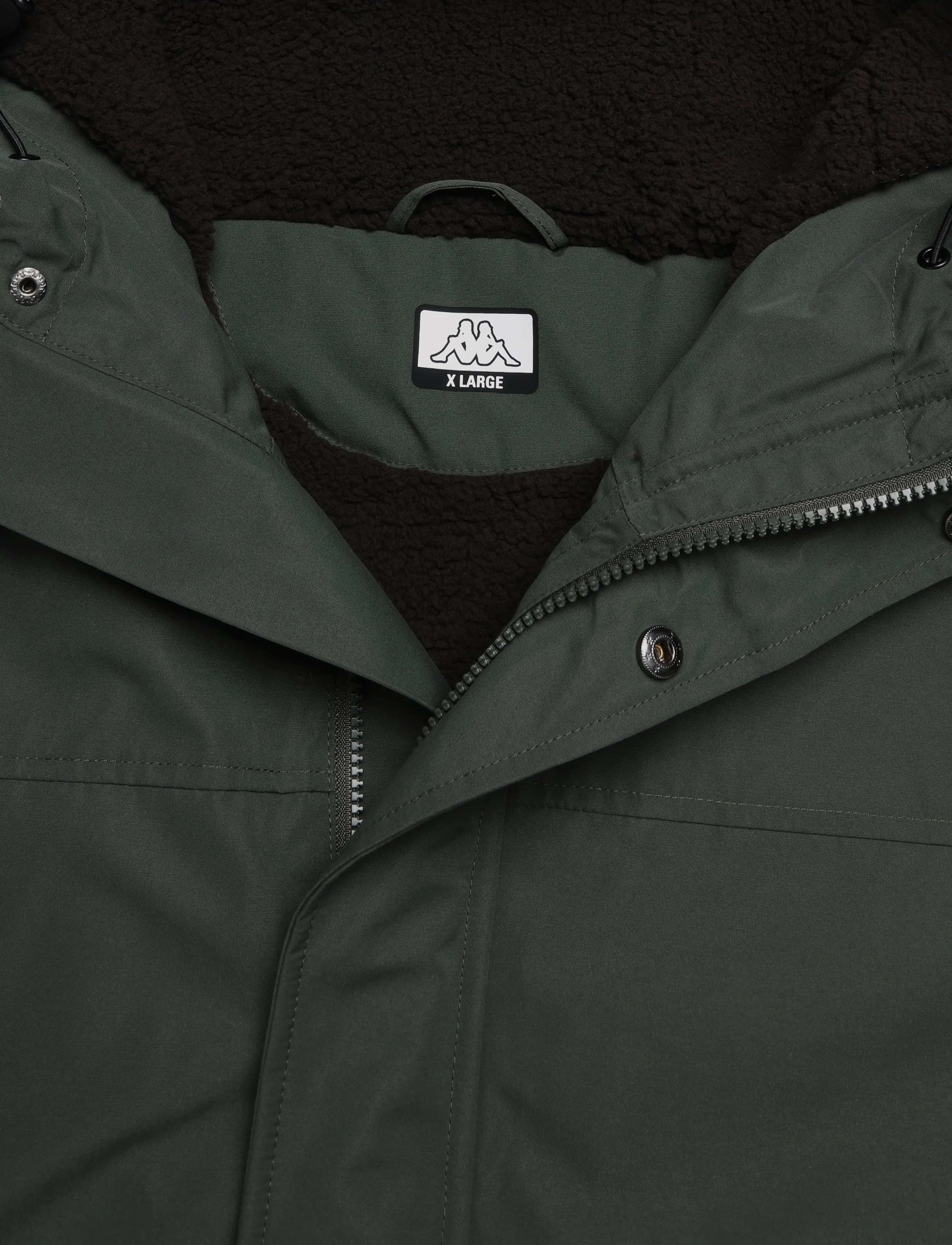KAPPA - Logo Shon - parka coats - green blackish - 2