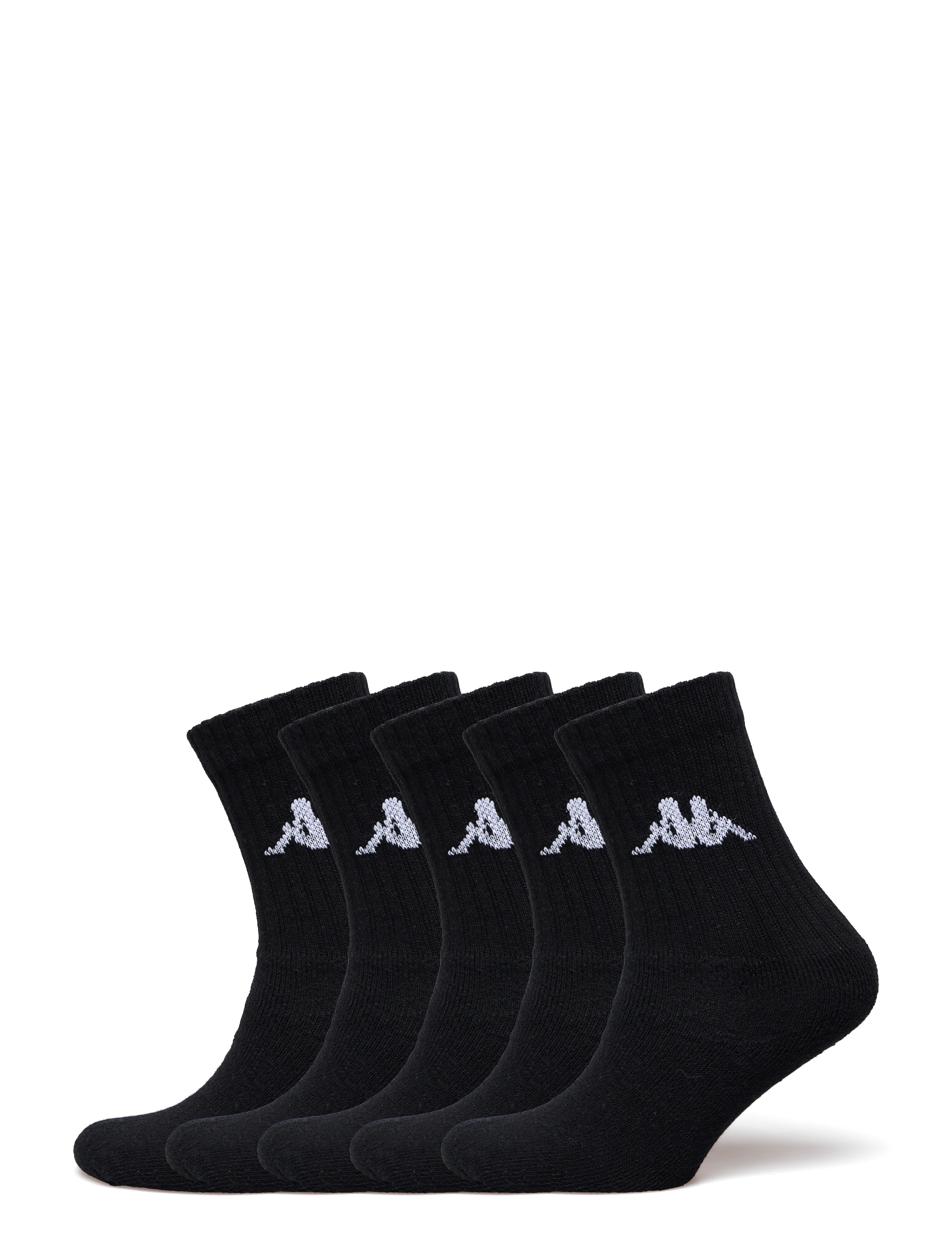 KAPPA Tennis Socke - Fisper Dk 5 Pack Schwarz - 43-46 - Damen