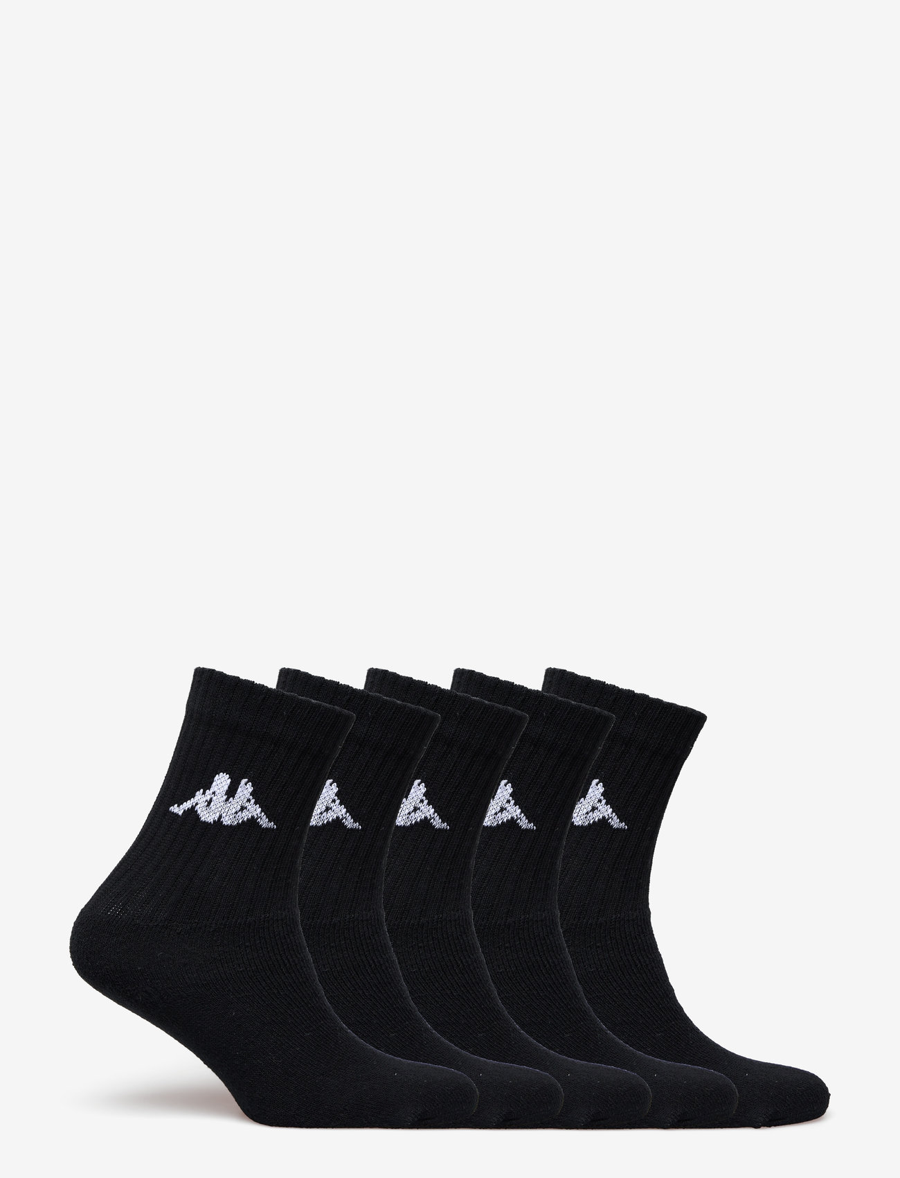 KAPPA - Tennis sock - Fisper DK 5 pack - høstklær - black - 1