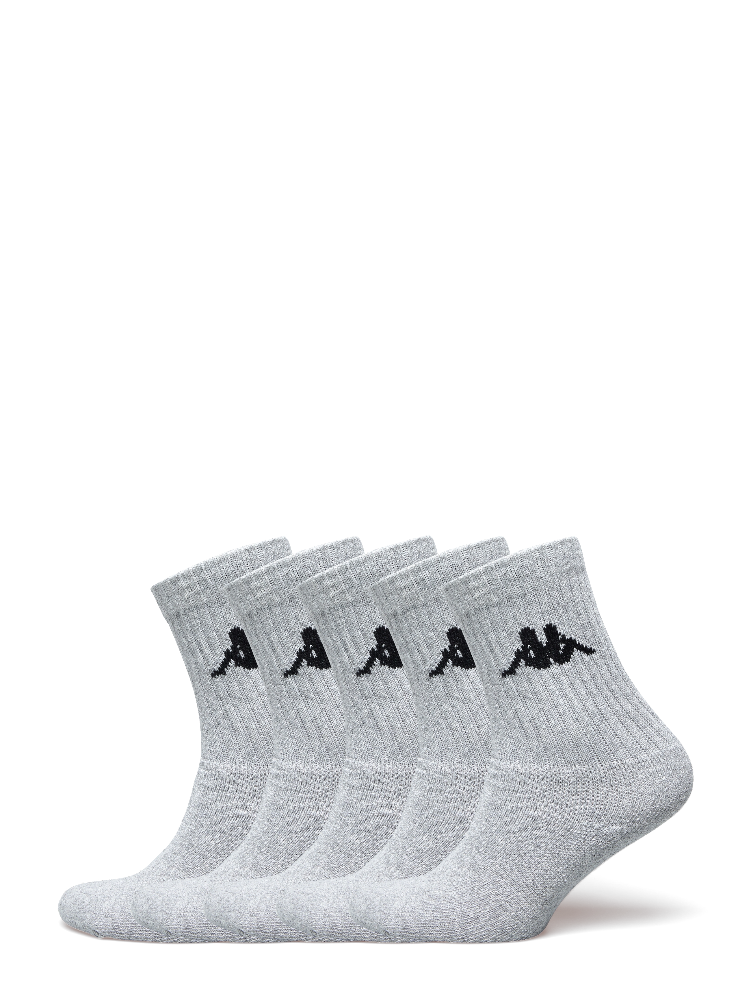 KAPPA Tennis Socke - Fisper Dk 5 Pack Grau - 39-42 - Damen