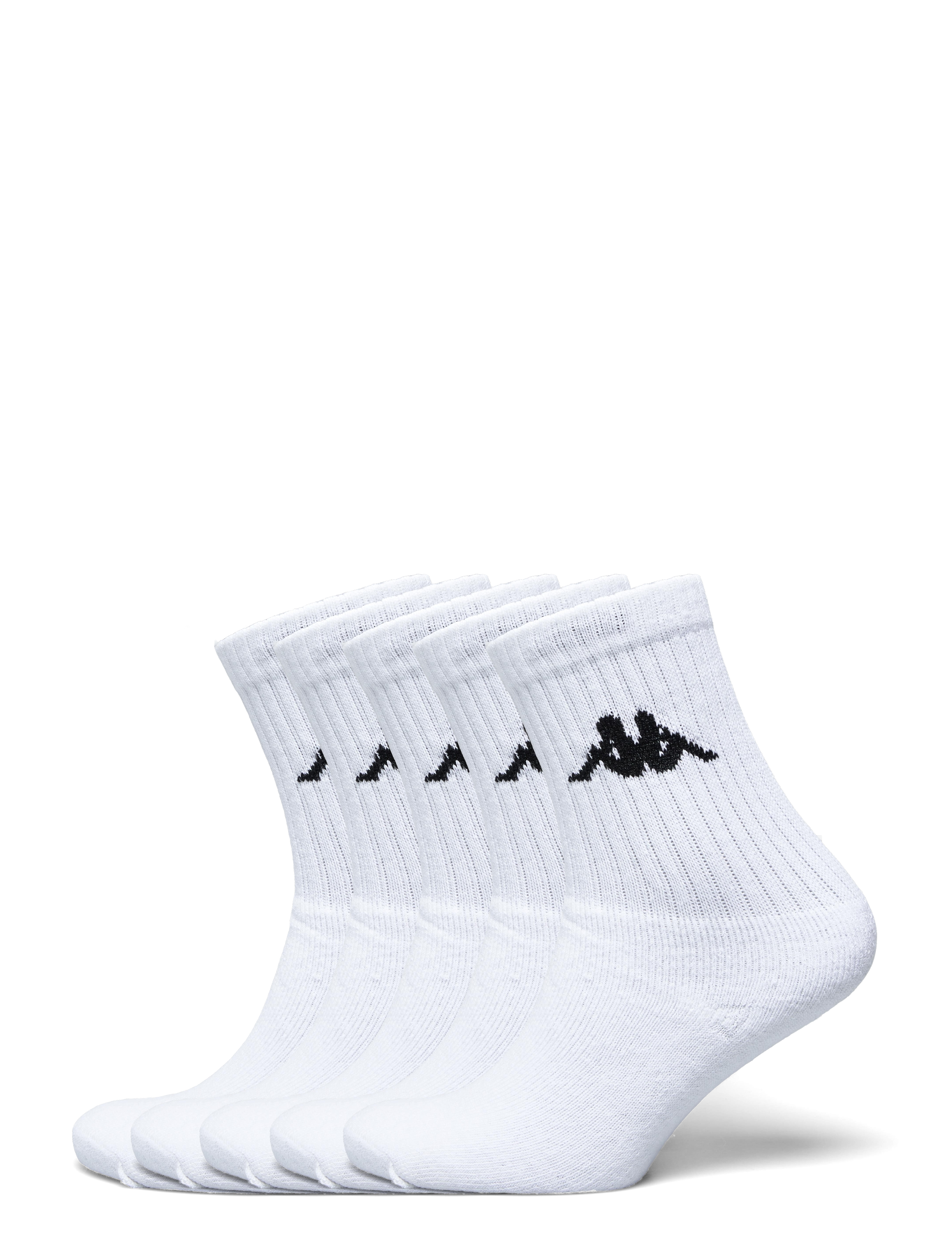 KAPPA Tennis Socke - Fisper Dk 5 Pack Weiß - 35-38 - Damen