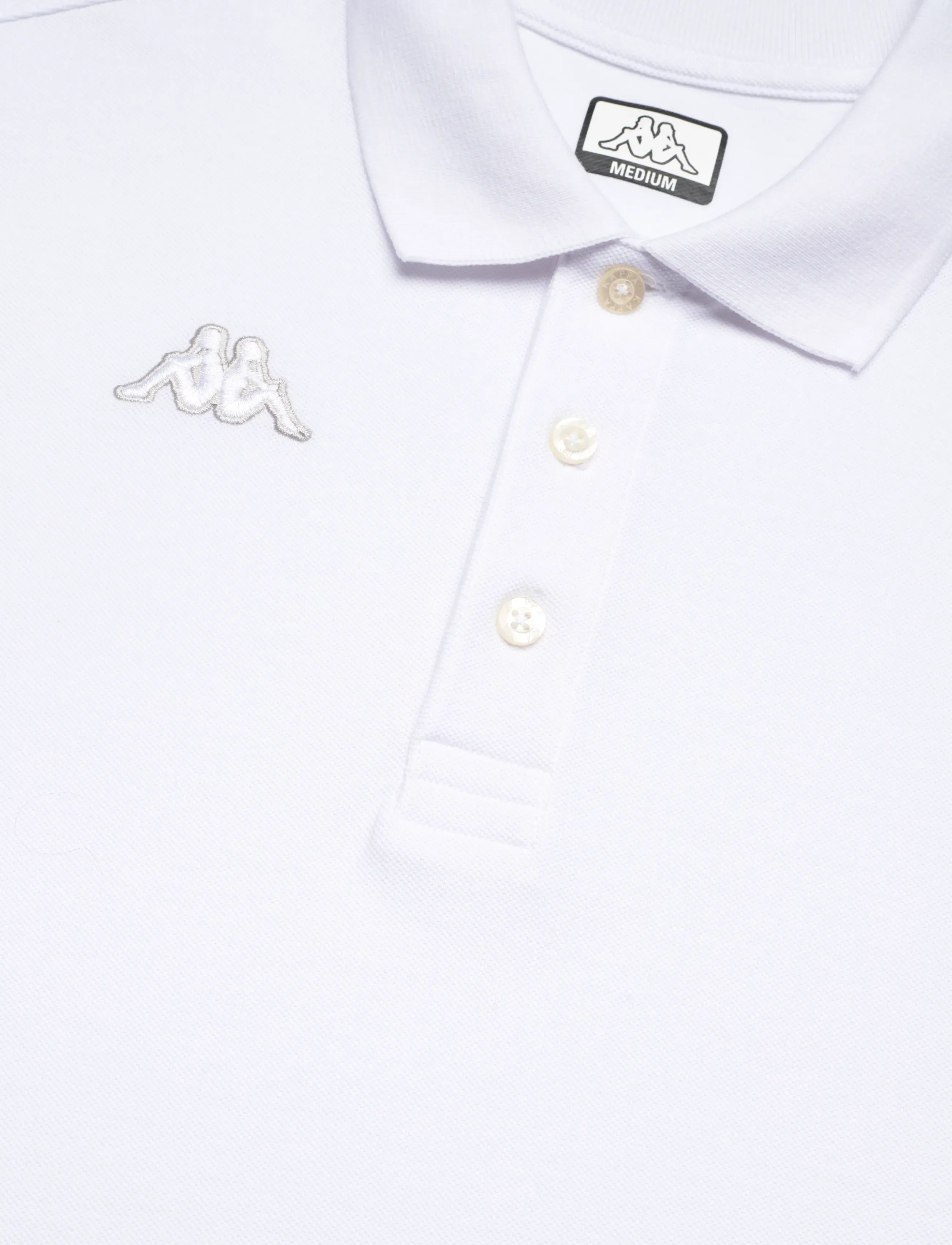 KAPPA - KM Logo Maltaxita - kortærmede poloer - white - 5