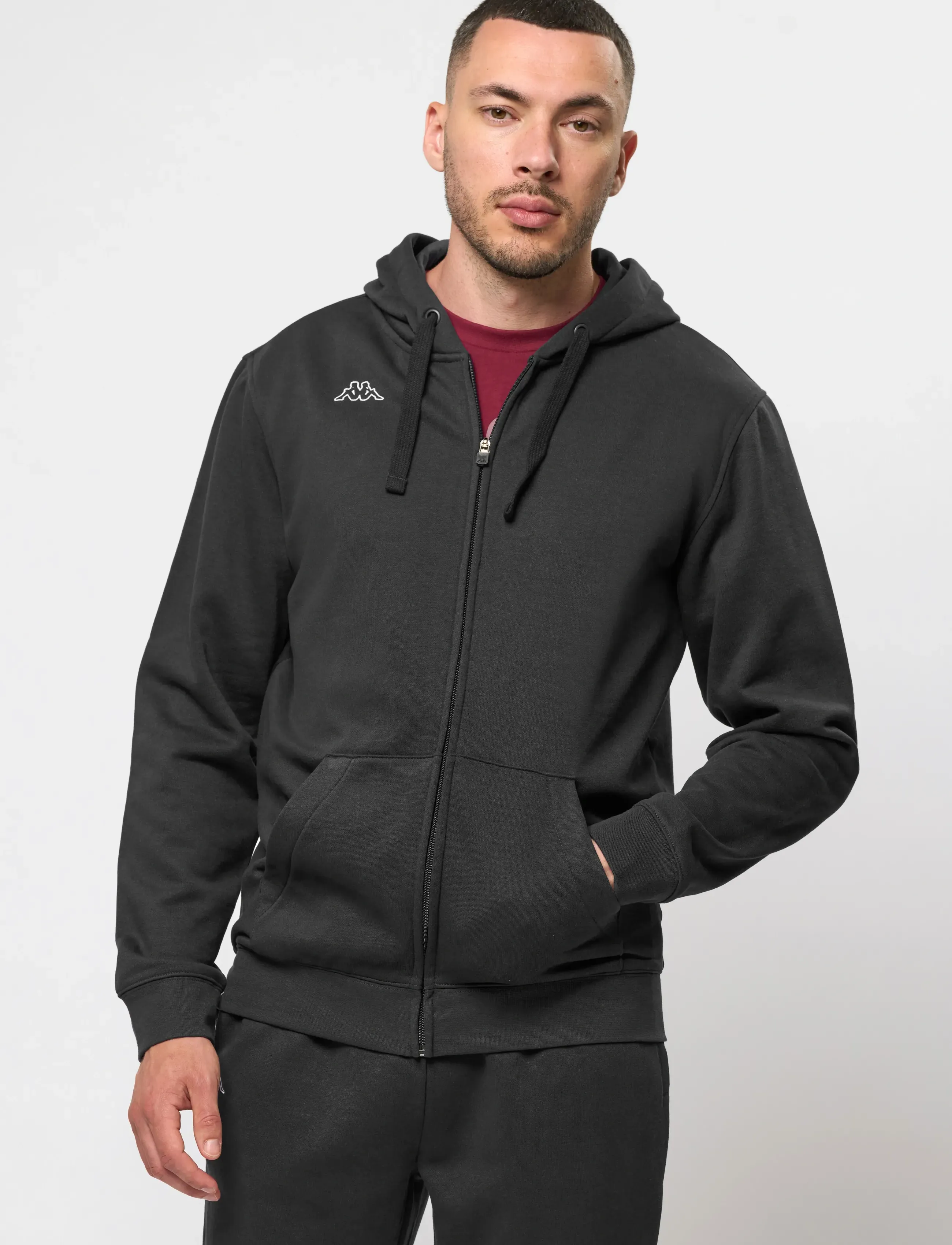KAPPA - Logo Truxo - hættetrøjer - black - 4