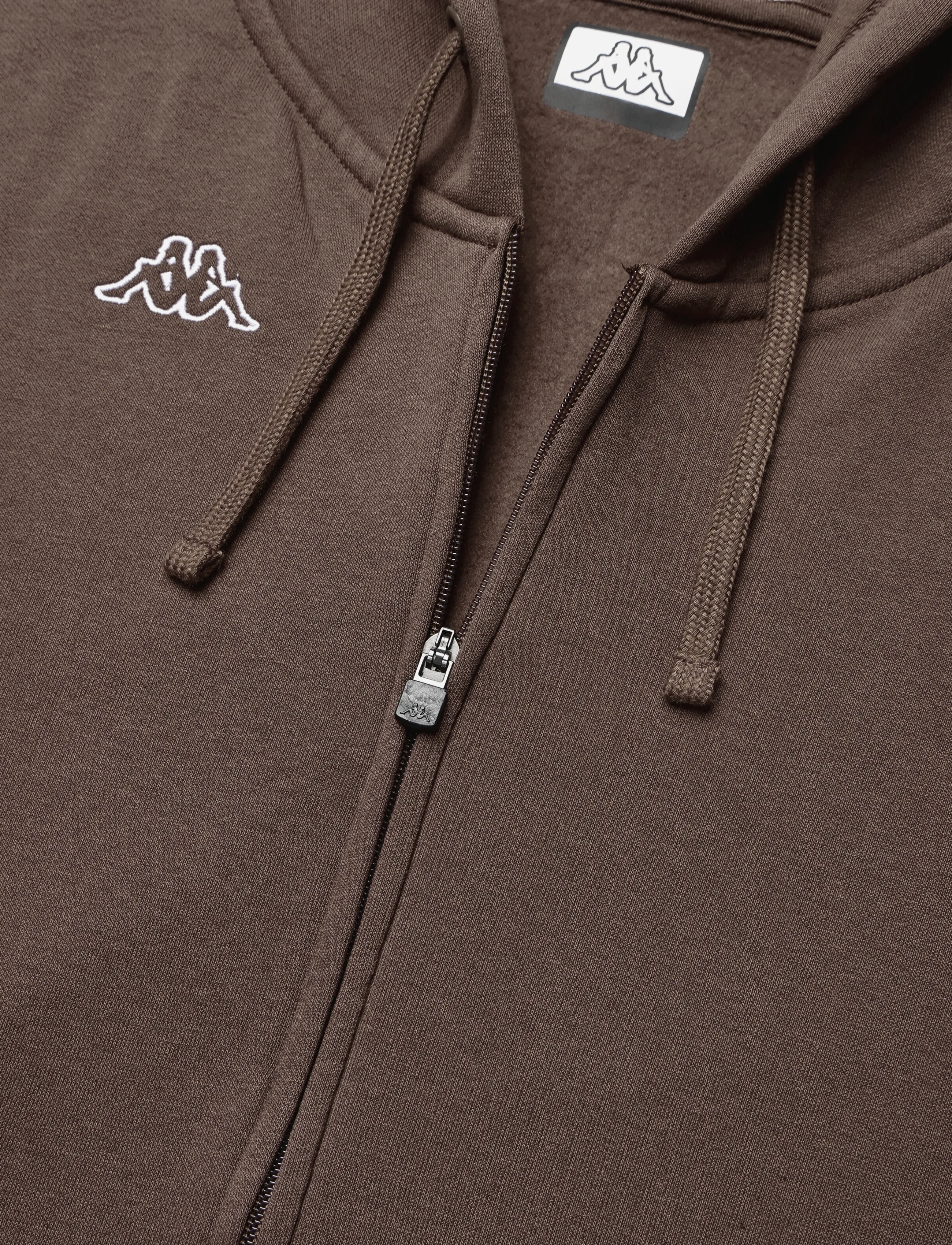 KAPPA - Logo Truxo - kapuutsiga dressipluusid - brown martini - 2