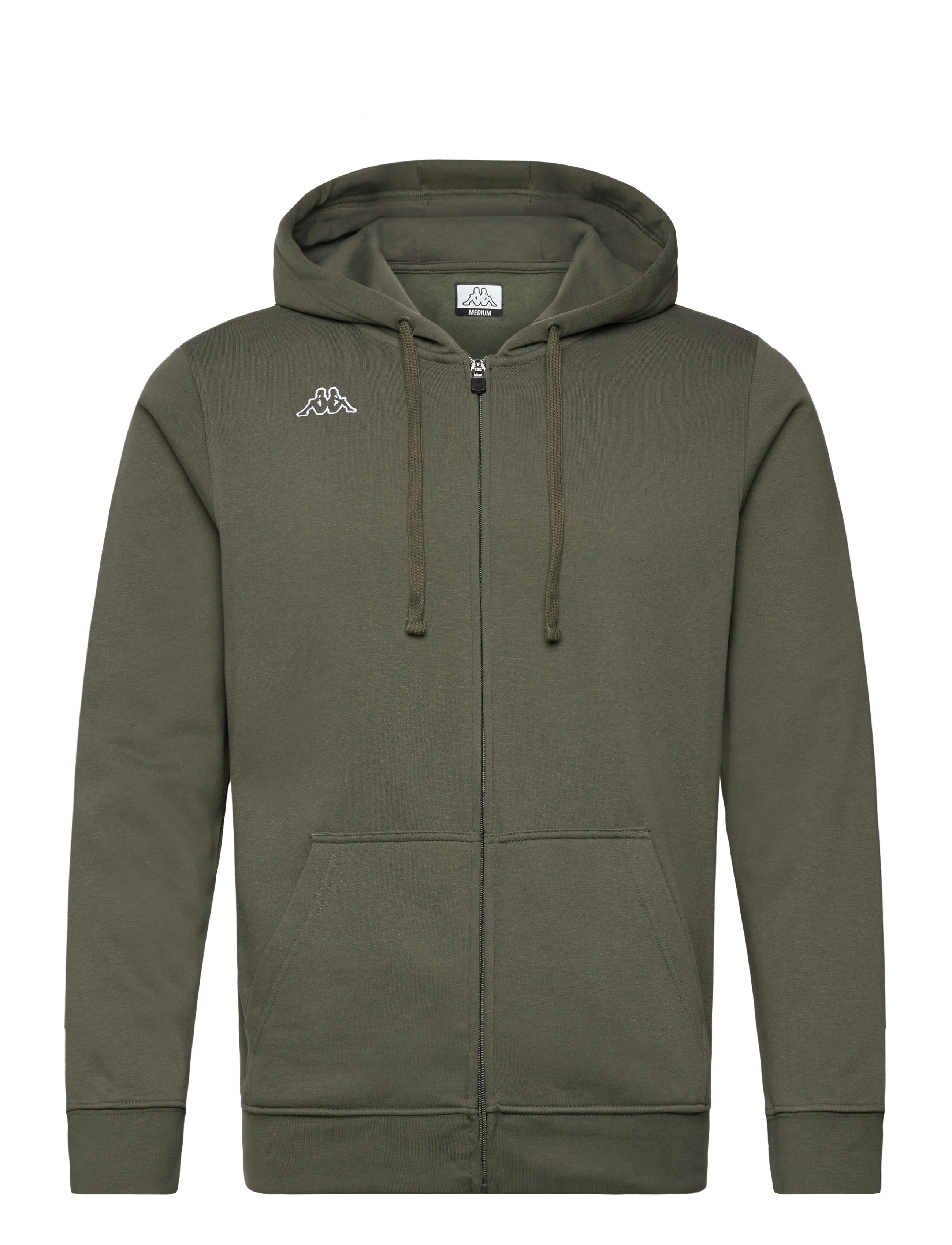 Hoodie zip - Logo Truxo - GREEN BLACKISH