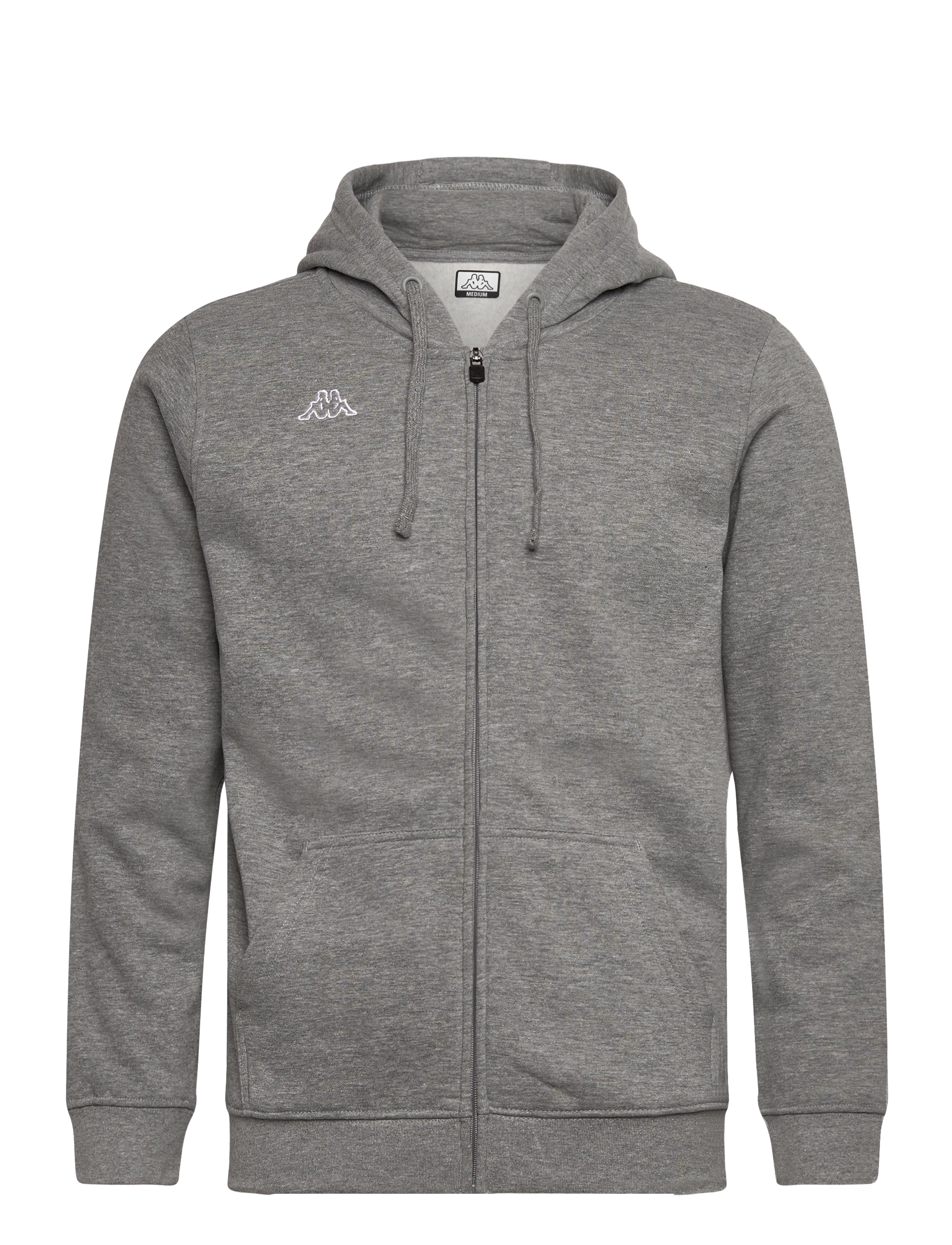 Hoodie zip - Logo Truxo - GREY MD MELANGE