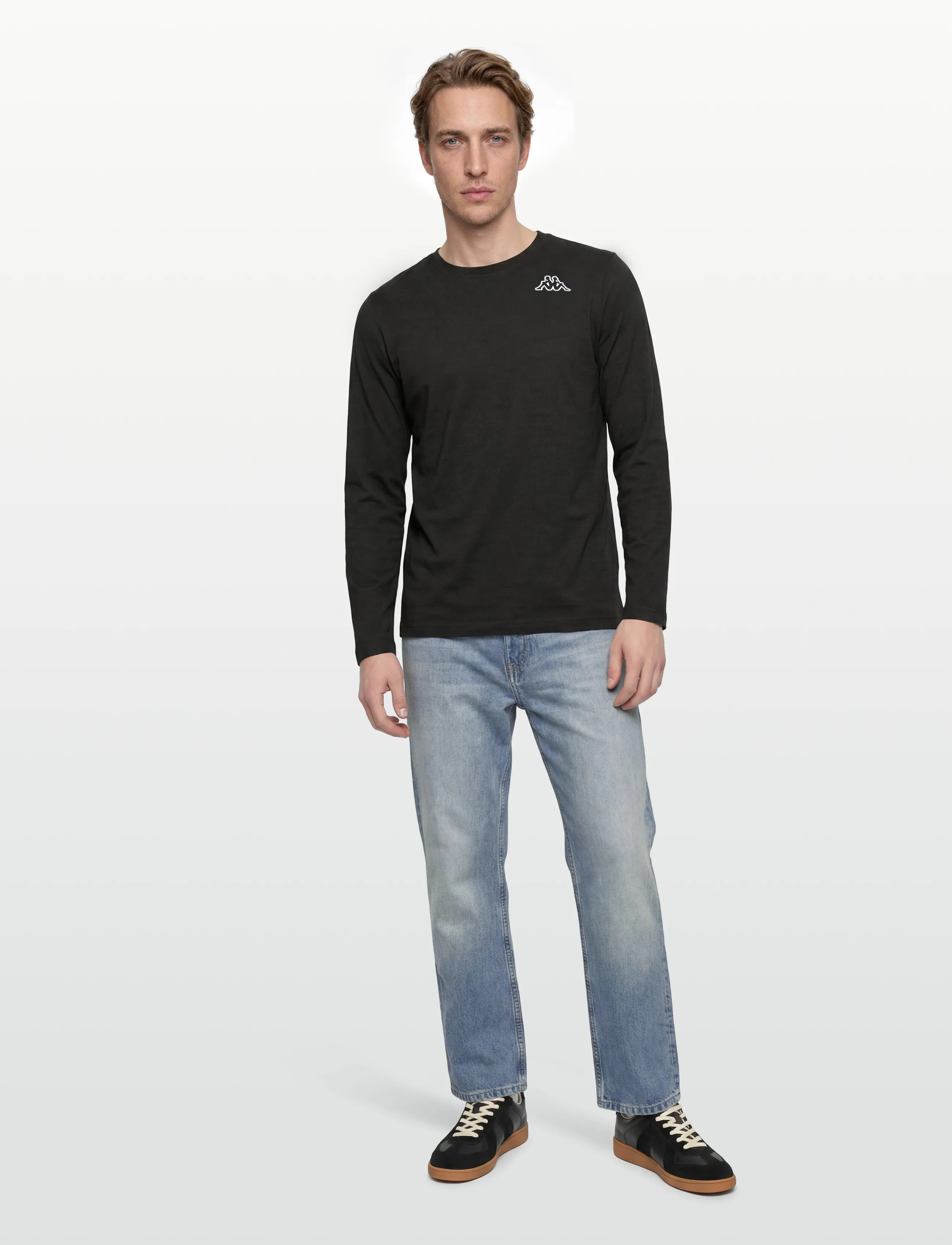 KAPPA - KM Logo Gizabiar - alhaisimmat hinnat - black - 0