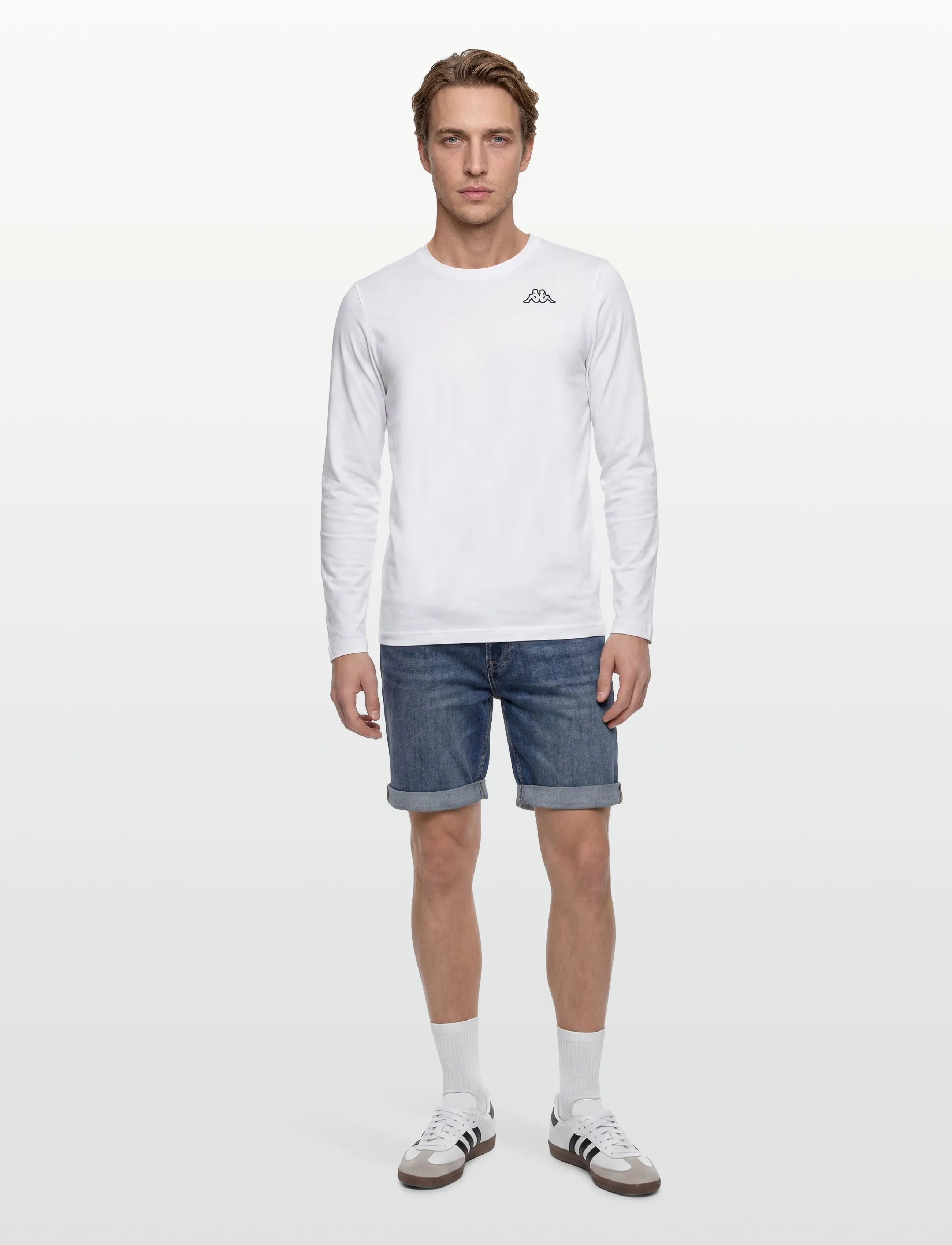 KAPPA - KM Logo Gizabiar - laveste priser - white - 0