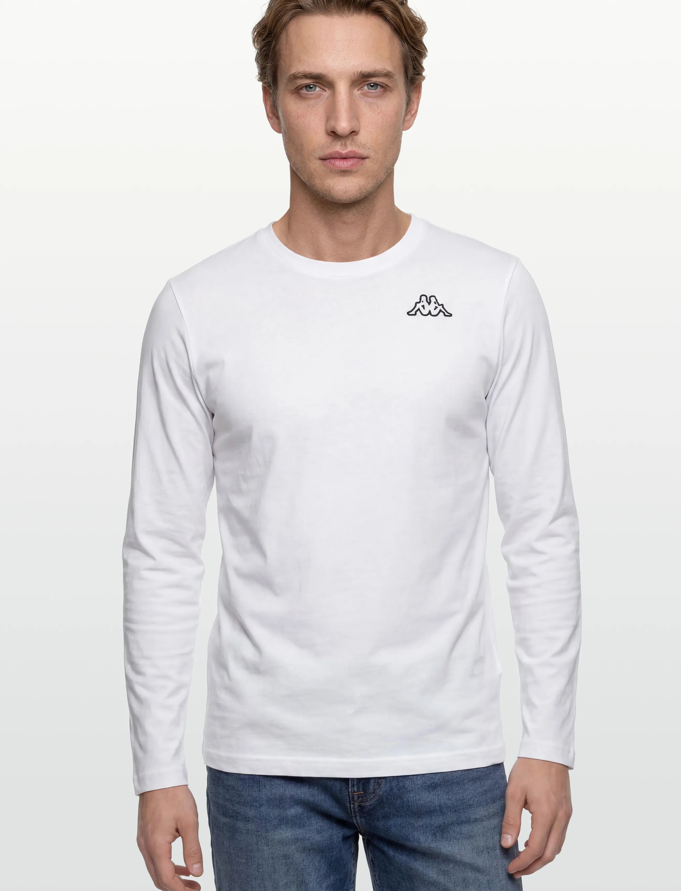 KAPPA - KM Logo Gizabiar - laveste priser - white - 3