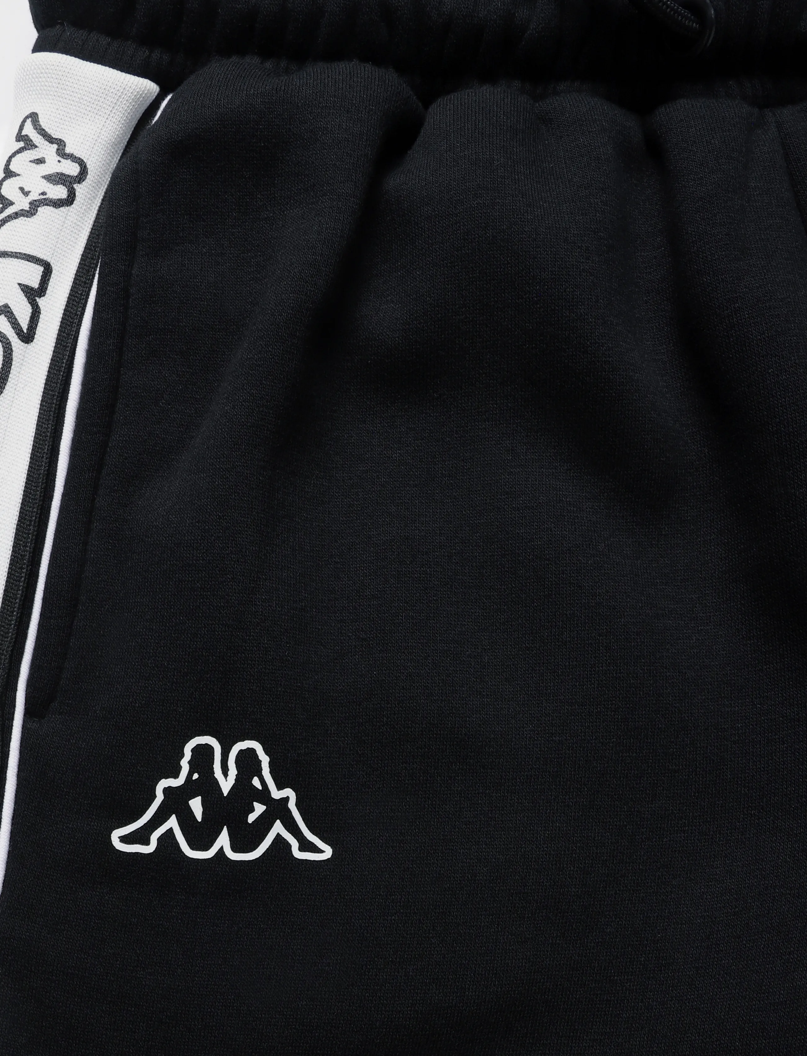 KAPPA - Logo Tape Iomise - jogginghosen - black-white - 3