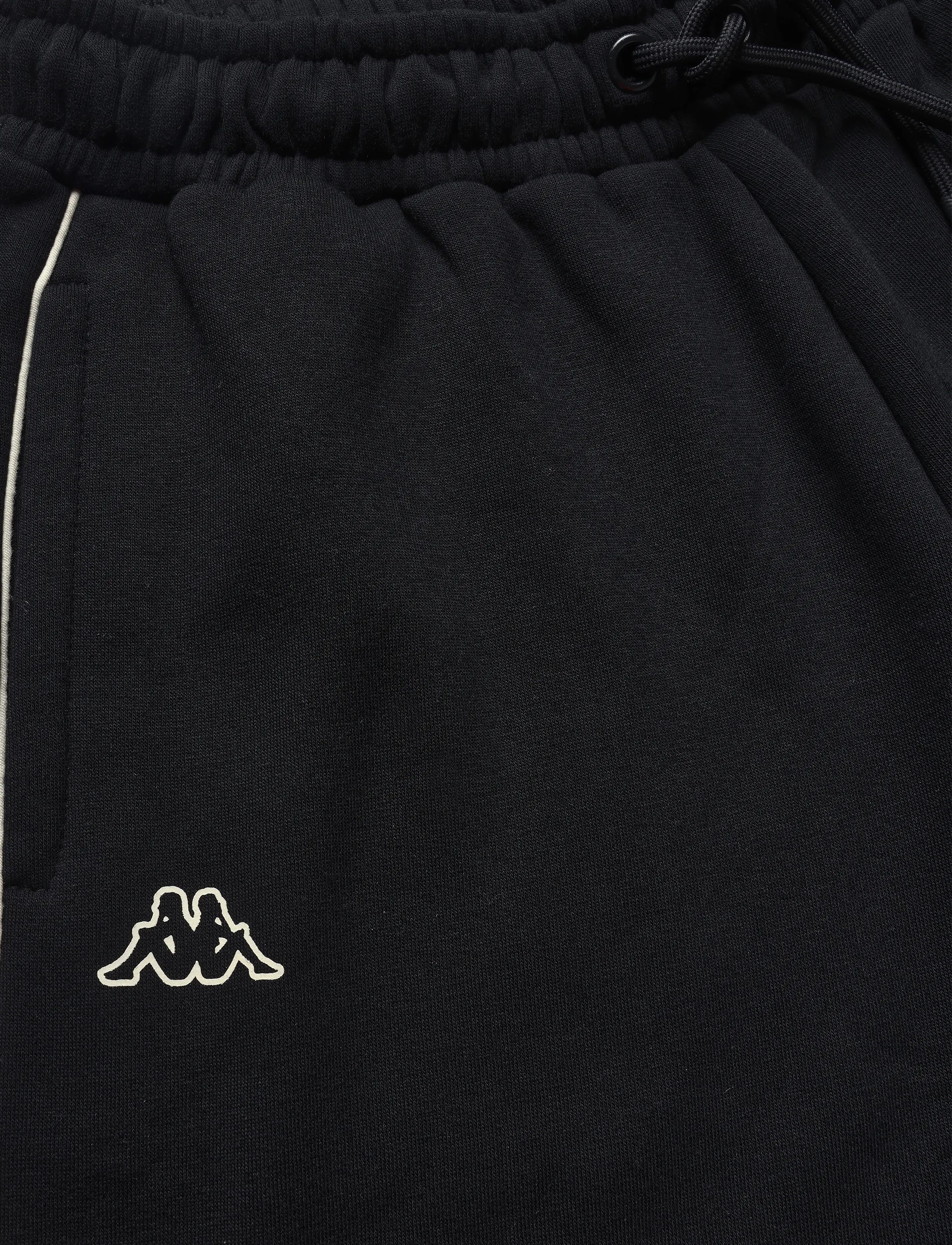 KAPPA - Logo Tape Immert - sweatpants - a1f black-beige cream - 3