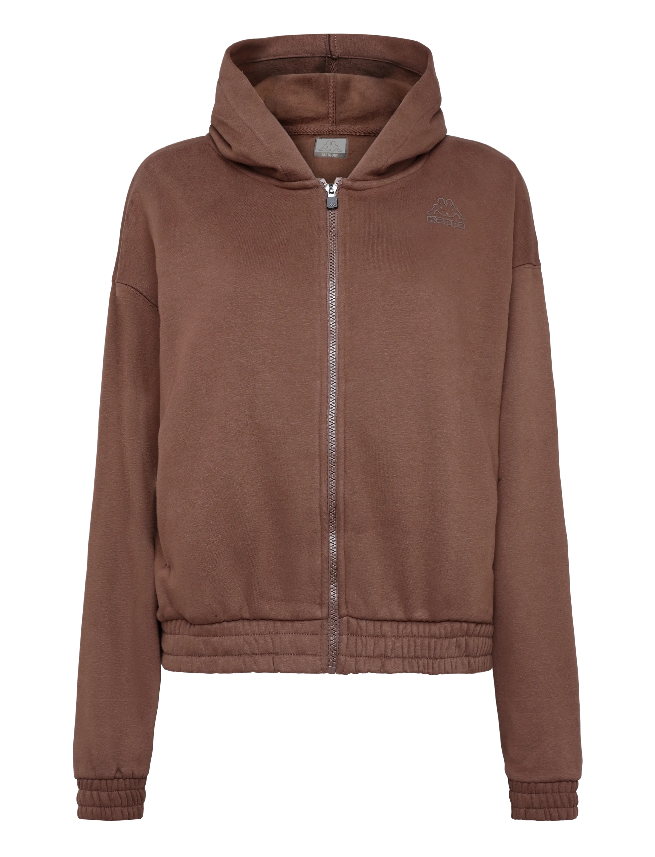 KAPPA Logo Symi - Kapuutsiga dressipluusid - XSD BROWN MARTINI / brown