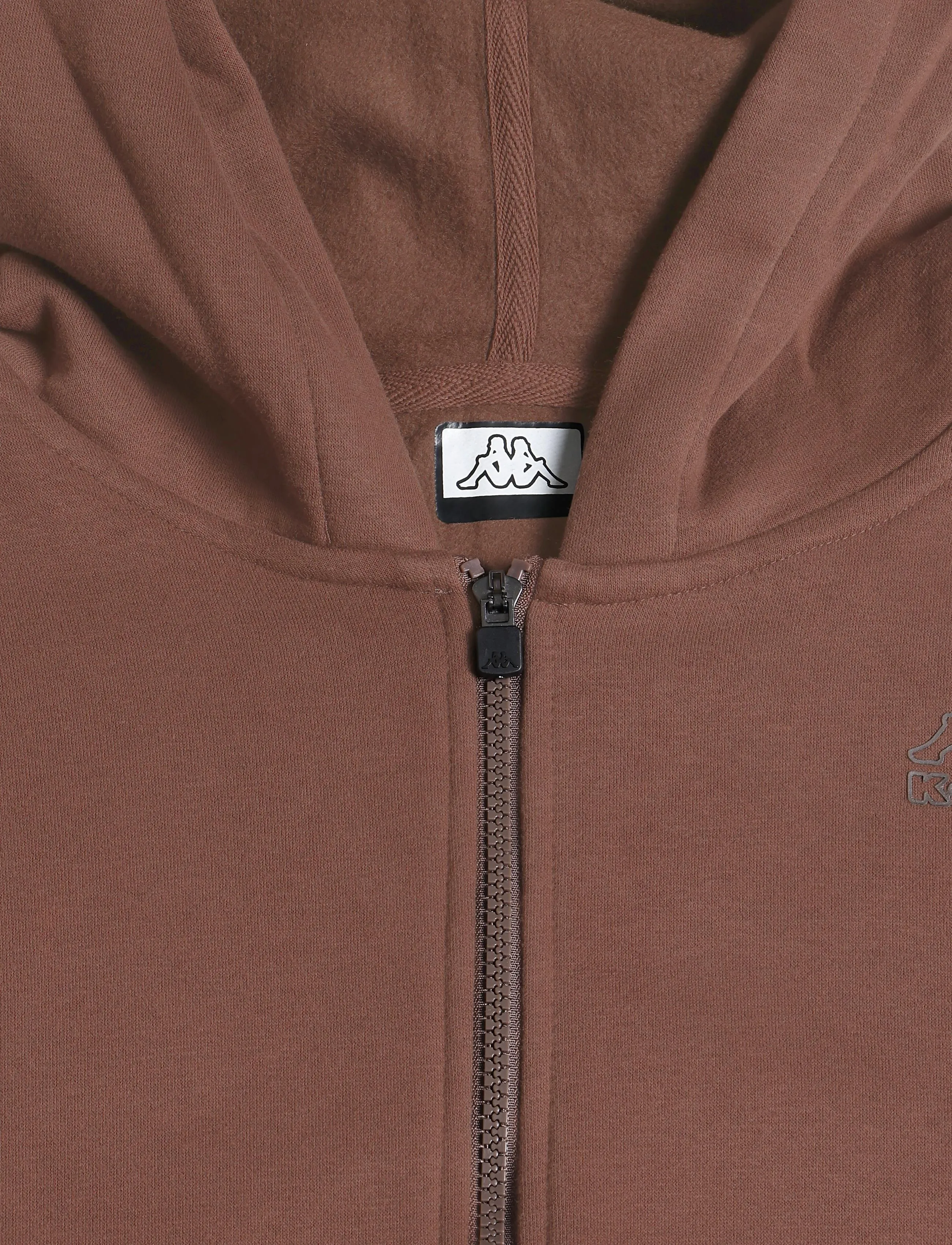 KAPPA - Logo Symi - kapuutsiga dressipluusid - xsd brown martini - 2