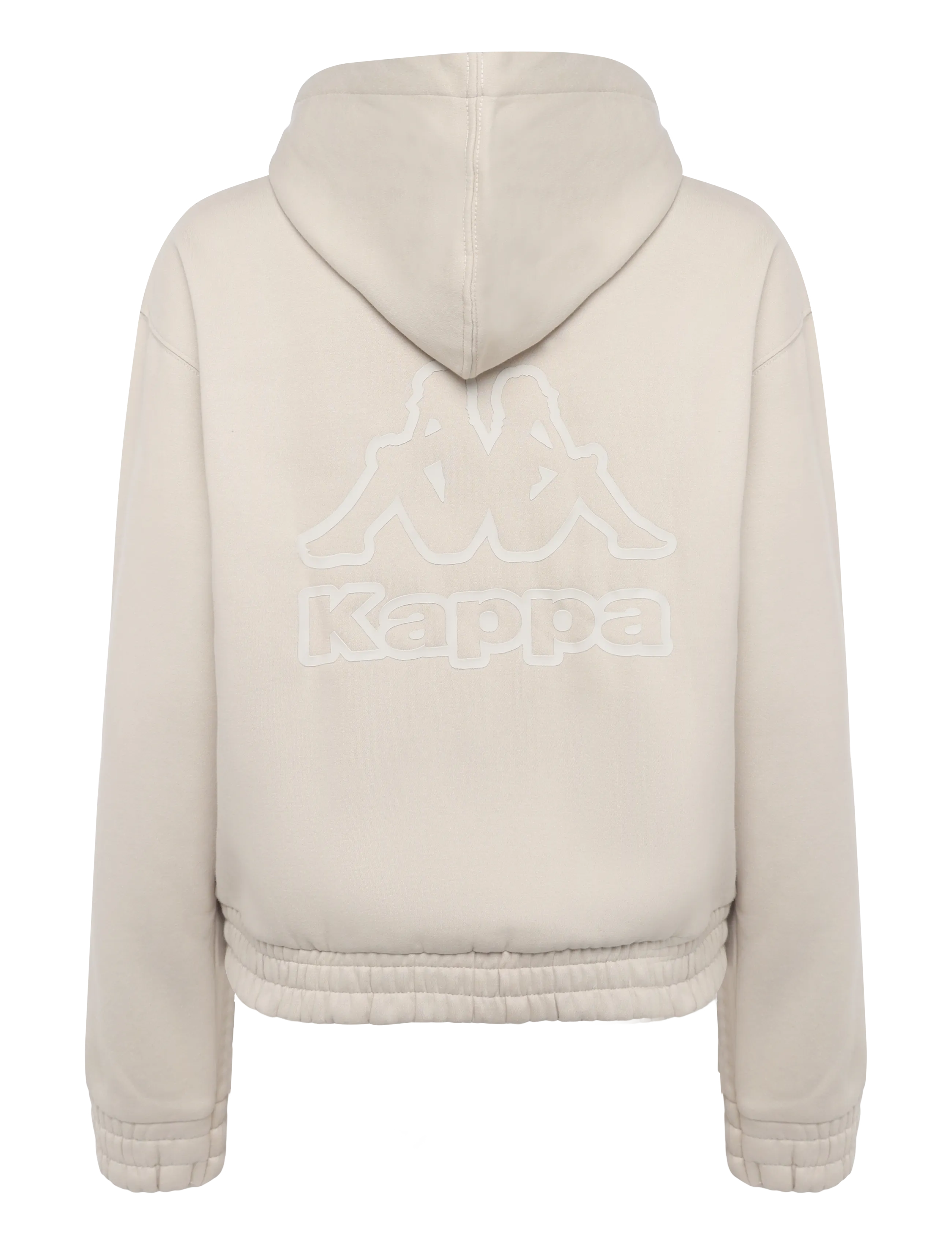 KAPPA - Logo Symi - kapuutsiga dressipluusid - xzw beige cream - 1