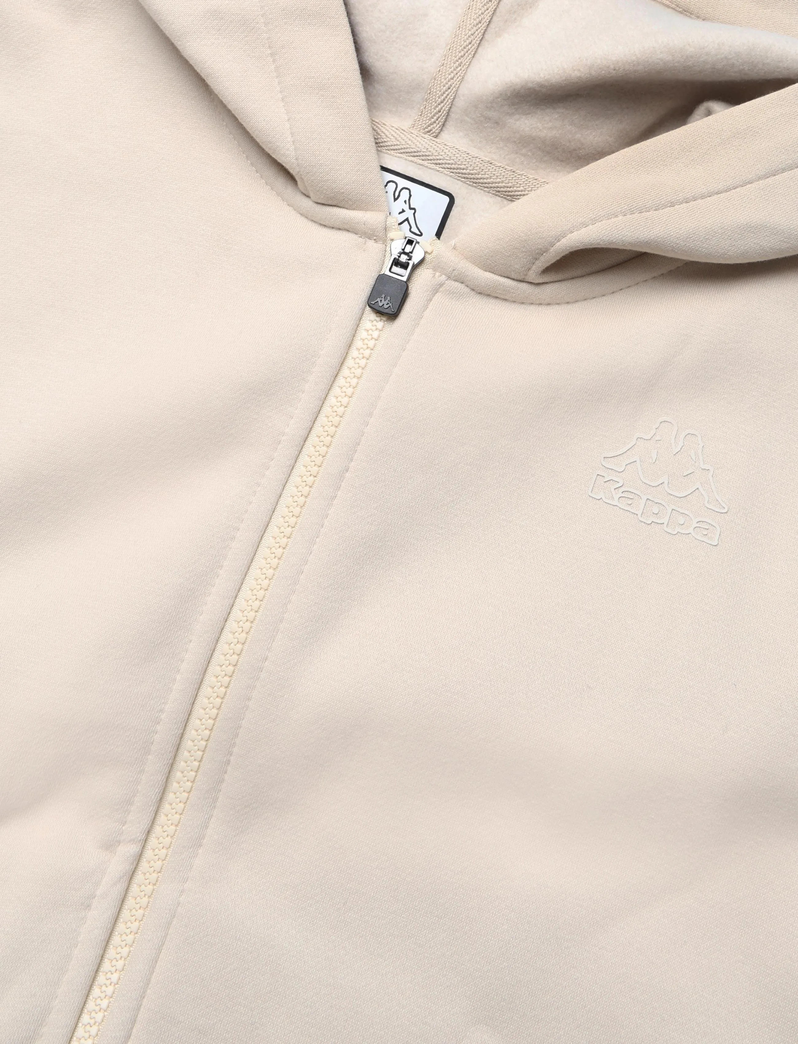 KAPPA - Logo Symi - kapuutsiga dressipluusid - xzw beige cream - 2