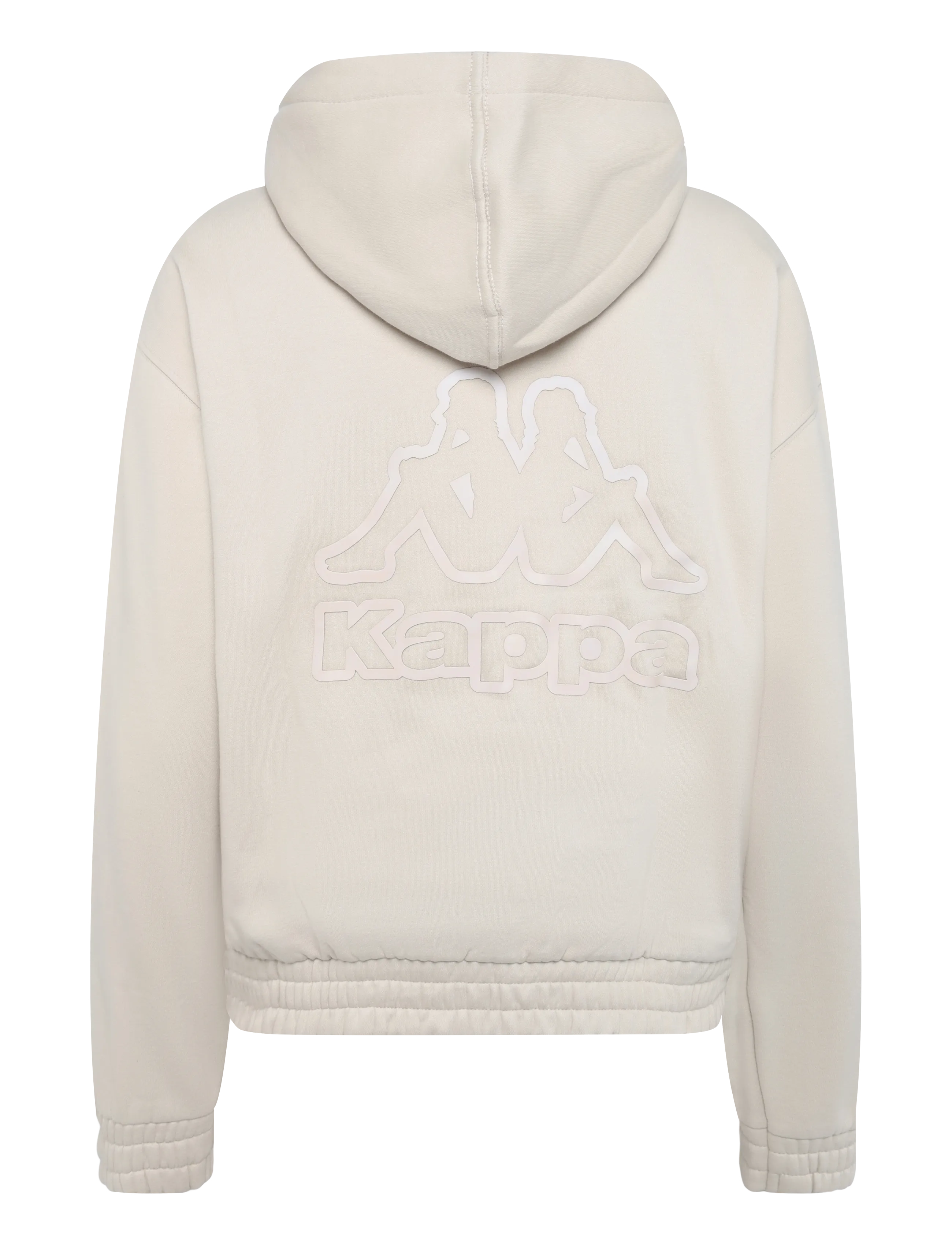 KAPPA - Logo Sylwa - kapuutsiga dressipluusid - xzw beige cream - 1