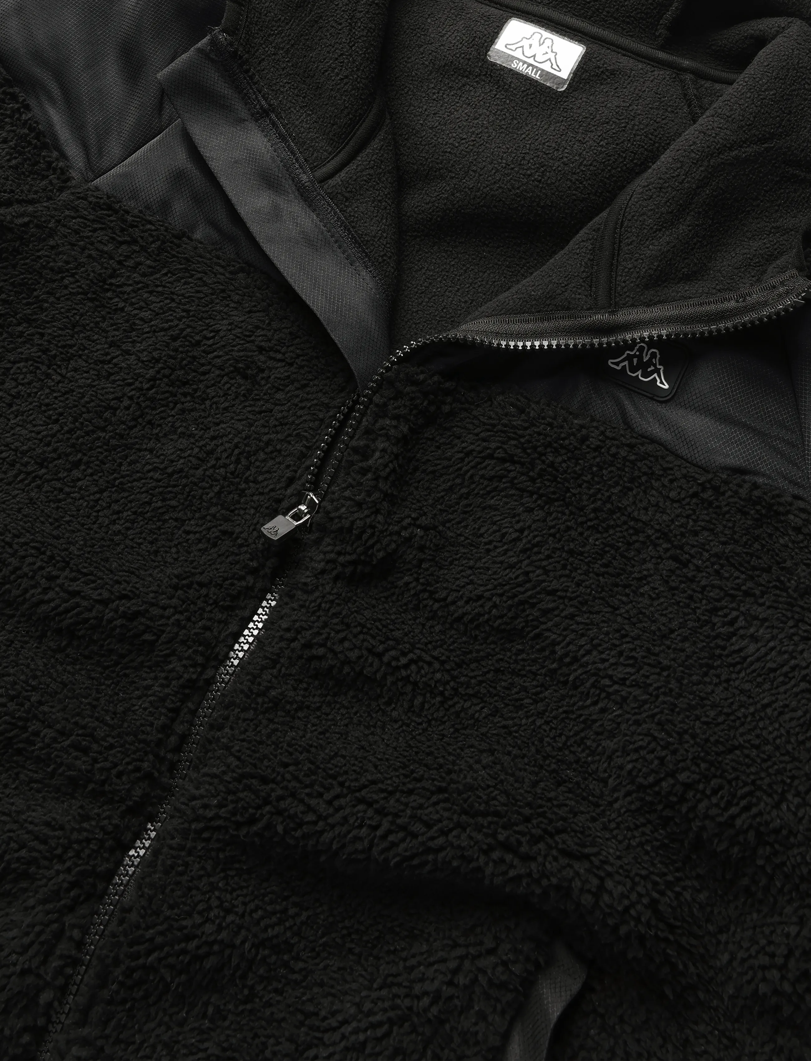 KAPPA - Logo Ilui - fleece - black - 2