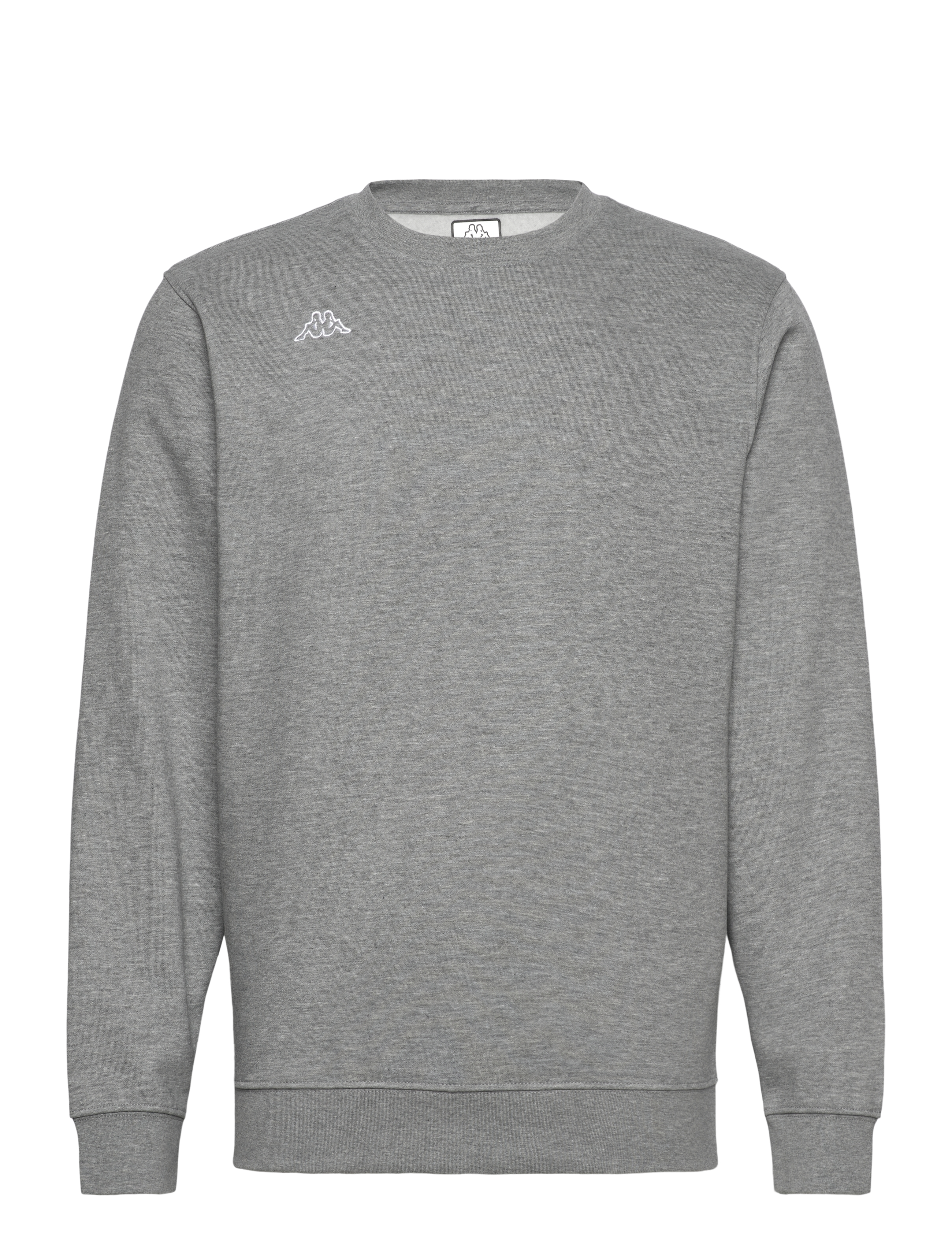 KAPPA KM - Logo Trullo - Sweatshirts & hættetrøjer - GREY MD MELANGE / grey