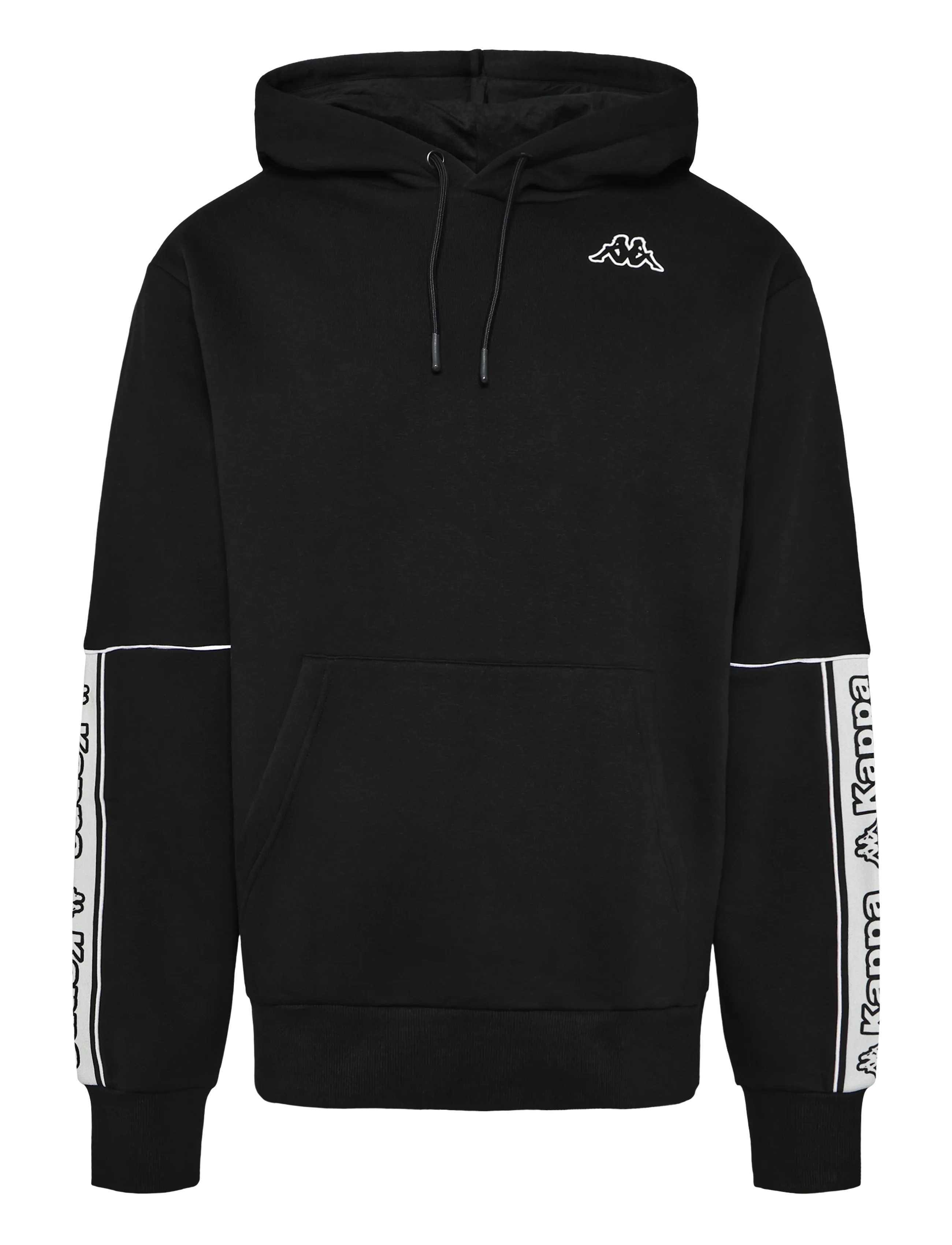 KAPPA Logo Tape Iackson - Dressipluusid - BLACK-WHITE / black