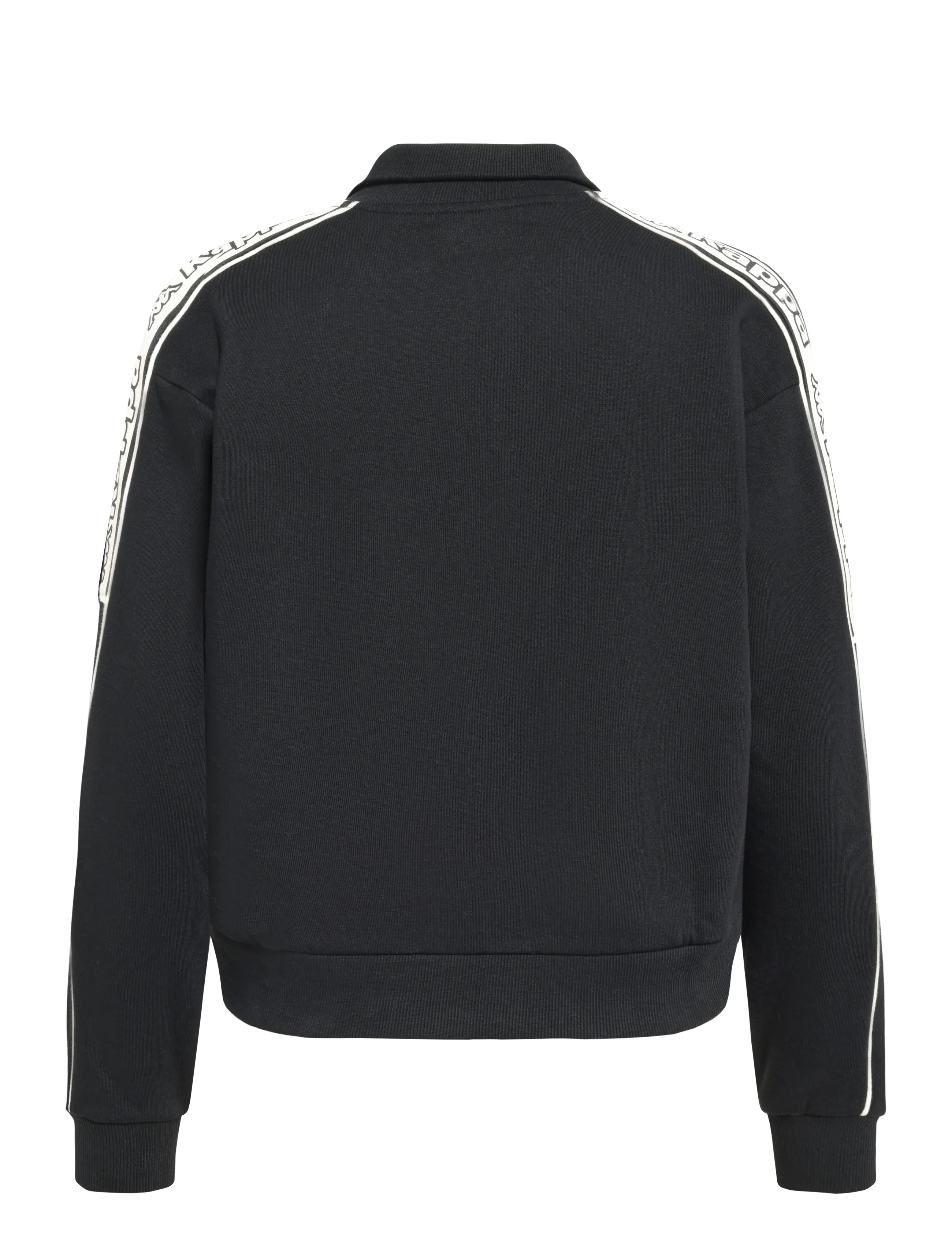 KAPPA - Logo Tape Ivorium - sports jackets - a1f black-beige cream - 1