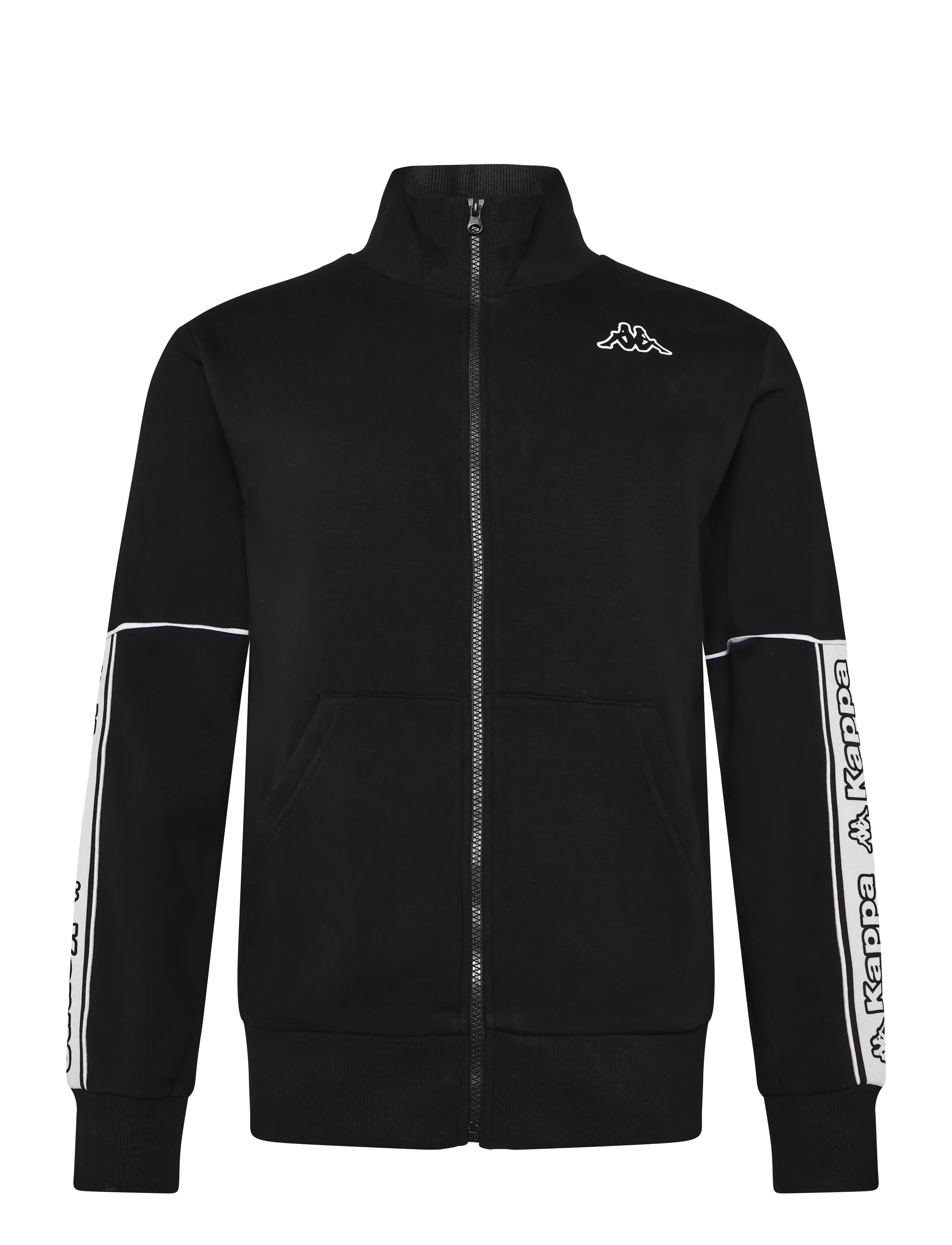 KAPPA Logo Tape Imape - Training jackets - BLACK-WHITE / black