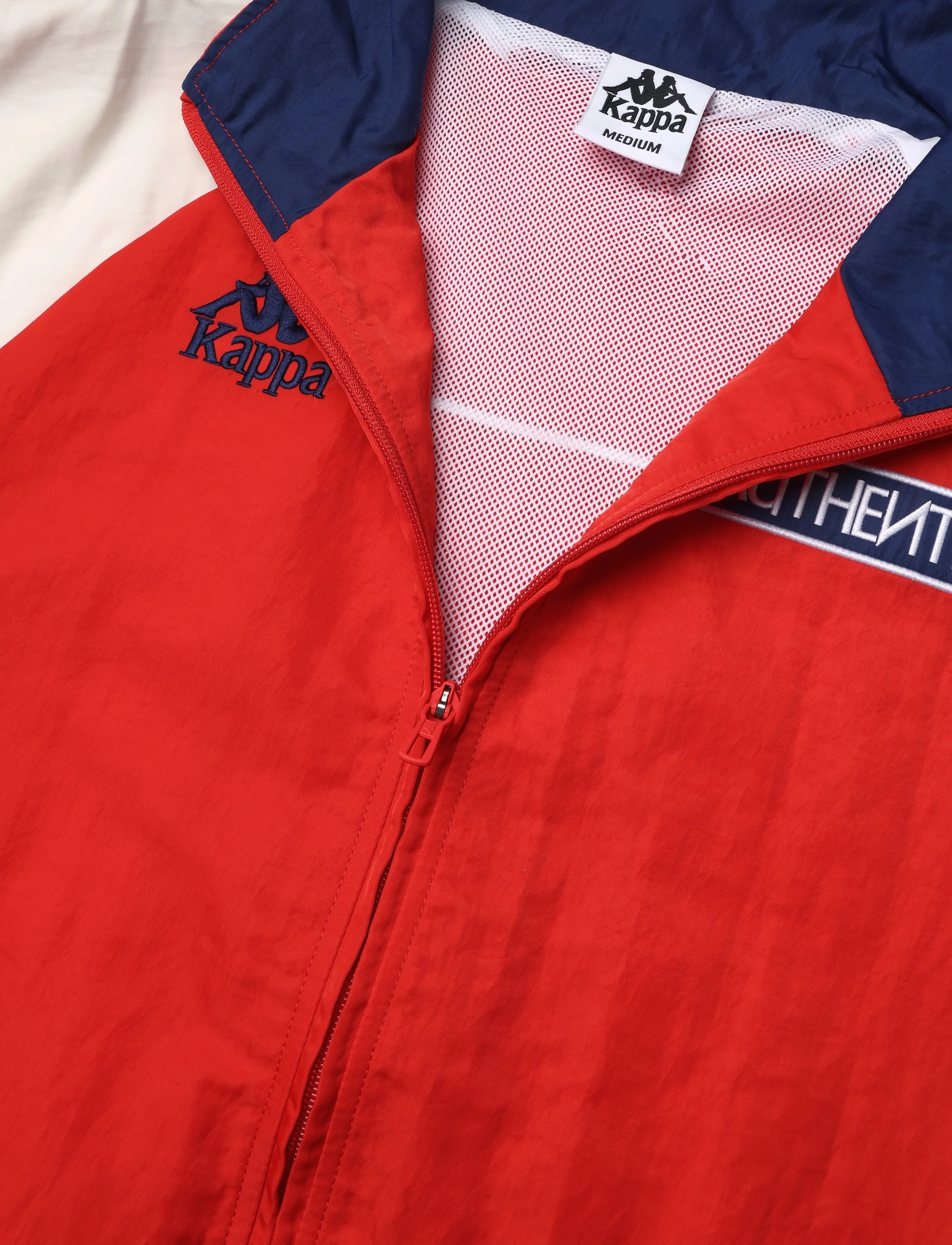 KAPPA - 222 Banda Onstar - träningsjackor - red md coral-white natural - 5