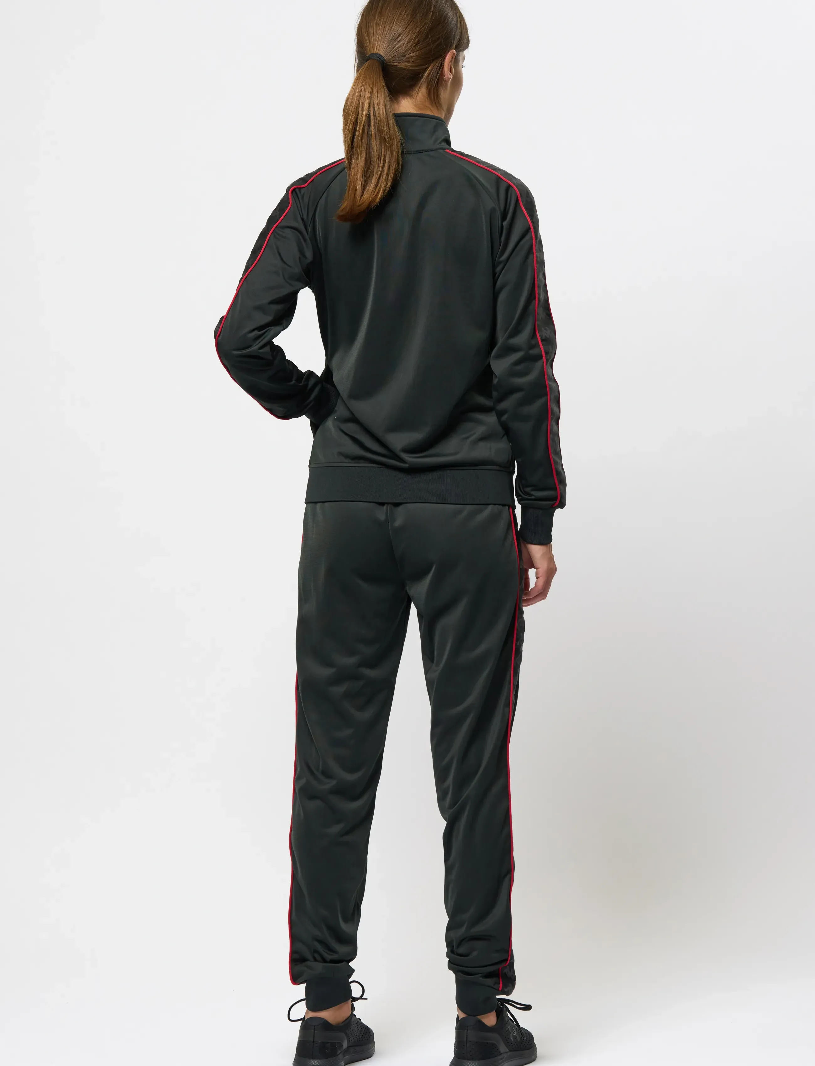 KAPPA - Tk jkt - Wanniston - naisten - black-red racing - 5