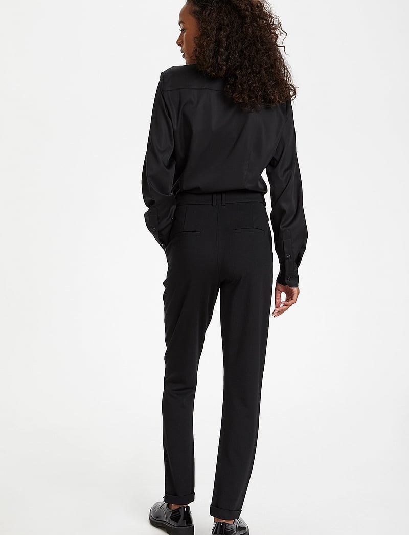 Karen By Simonsen - CaroKB Slim Pants - slim fit bukser - meteorite - 4