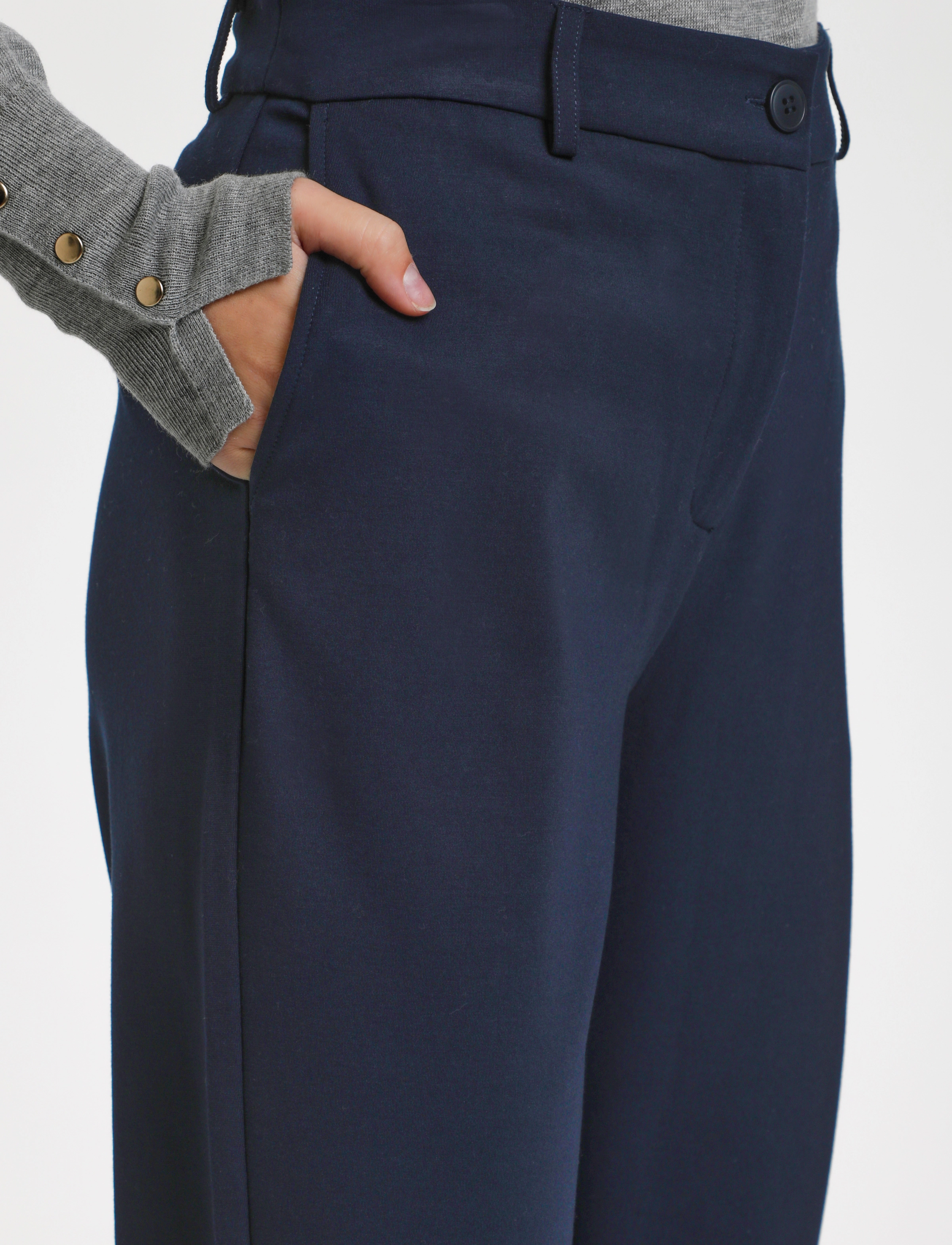 Karen By Simonsen - CaroKB Slim Pants - slim fit bukser - night sky - 5