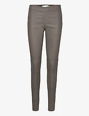 Karen By Simonsen - MemeKB Leather Pants - party wear at outlet prices - walnut - 0
