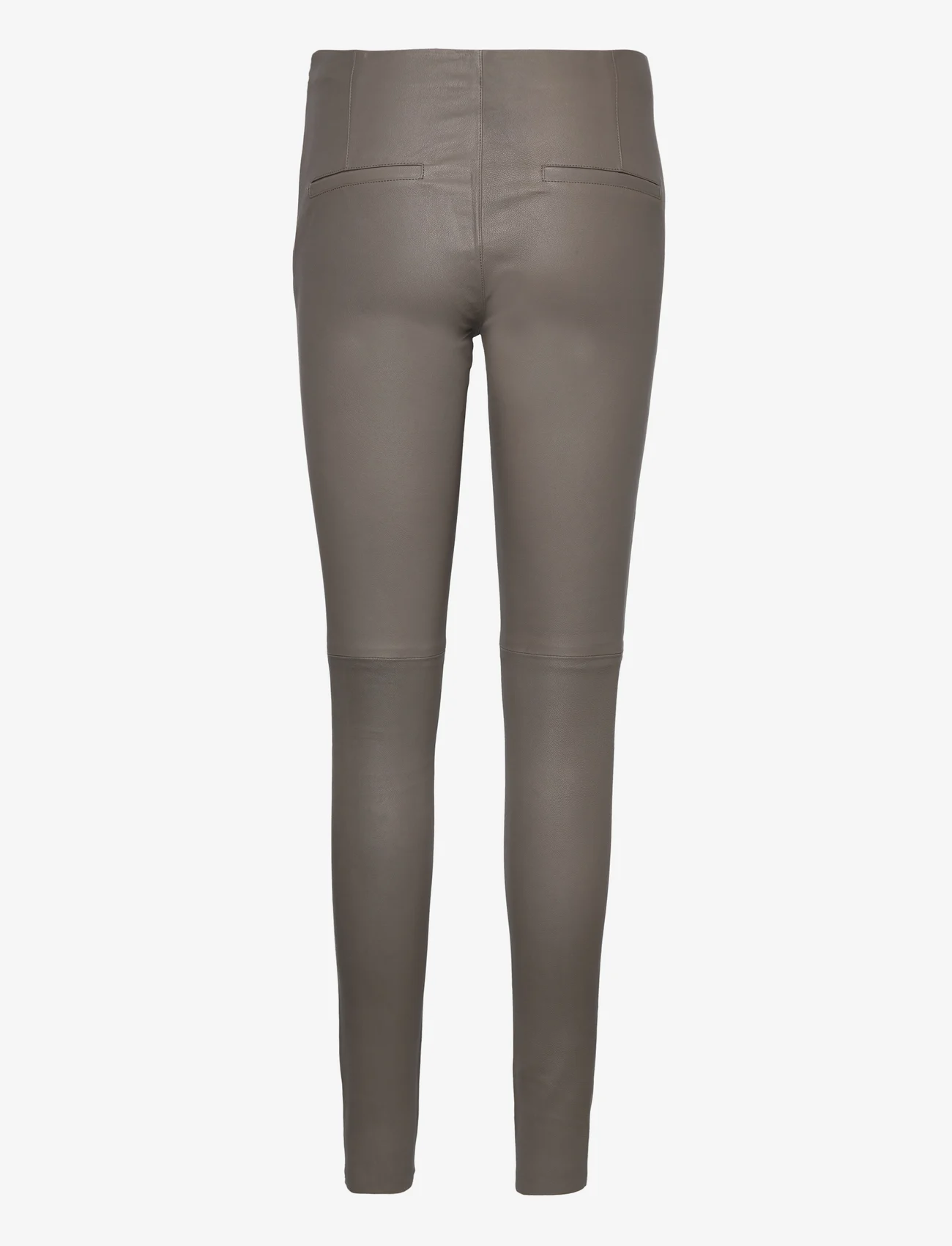 Karen By Simonsen - MemeKB Leather Pants - ballīšu apģērbs par outlet cenām - walnut - 1