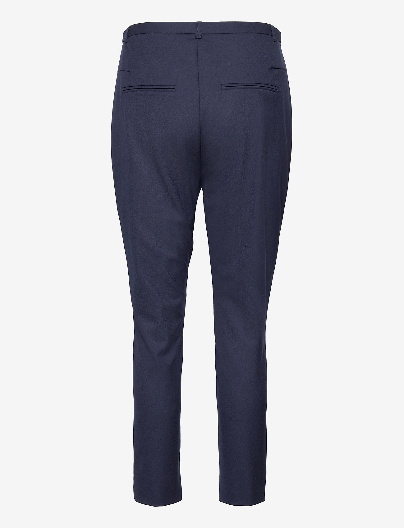 Karen By Simonsen - SydneyKB Fashion Pants - aptemtos kelnės - dark blue - 1