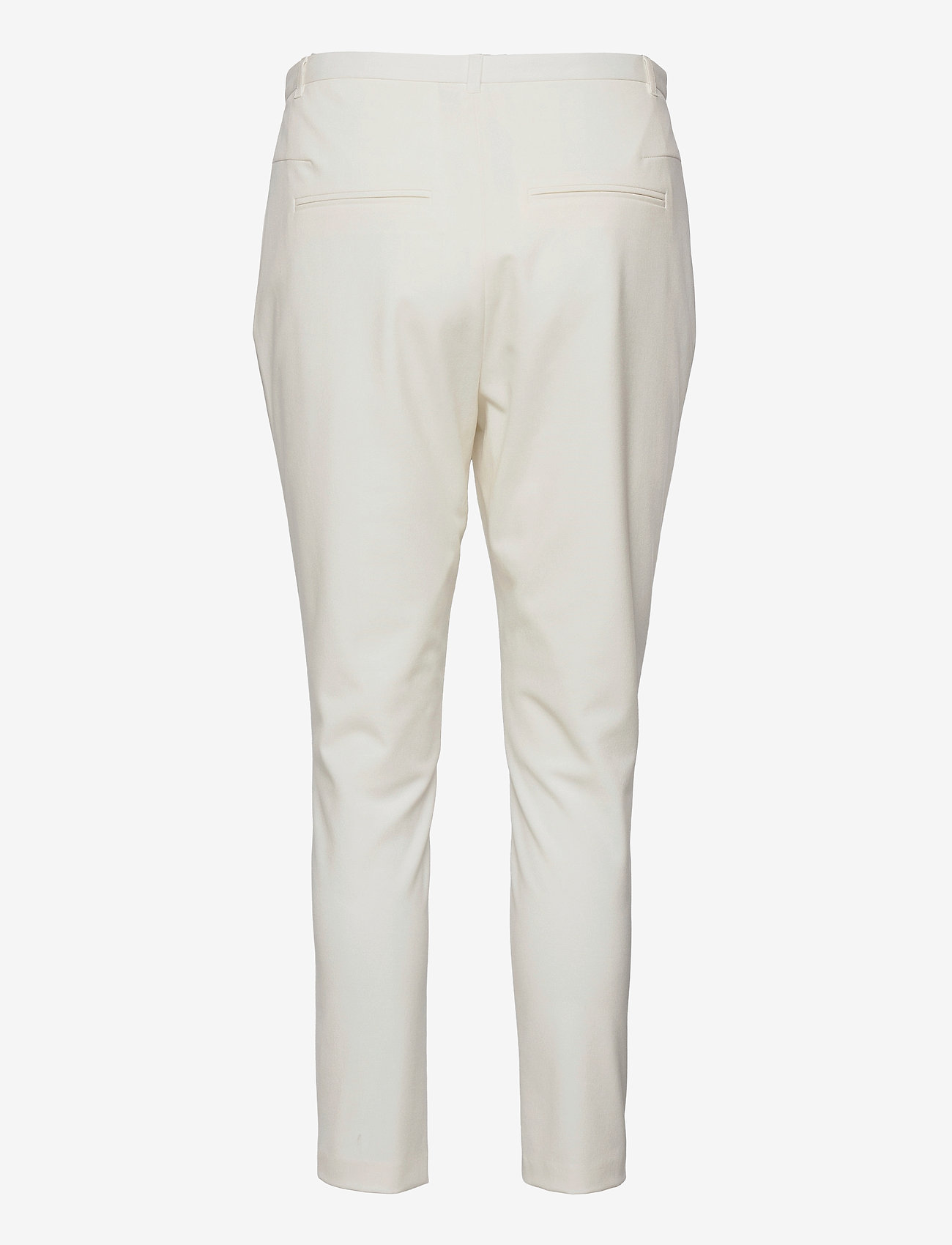 Karen By Simonsen - SydneyKB Fashion Pants - slim fit -housut - snow white - 1