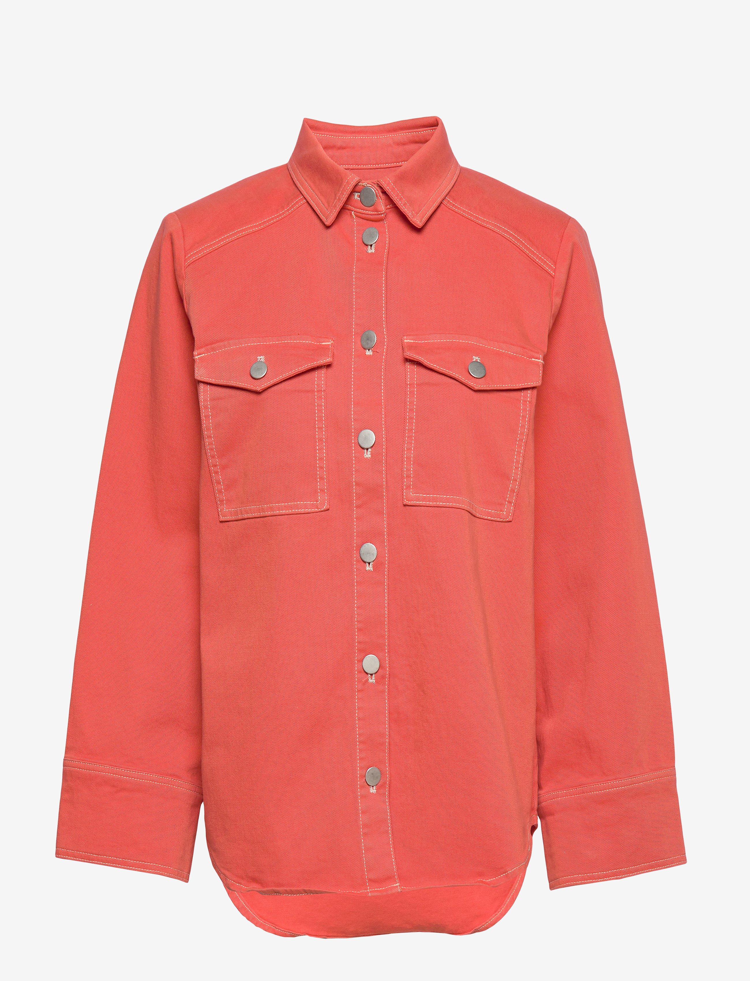 Karen By Simonsen - ReeseKB Jeans Shirt - chili - 1