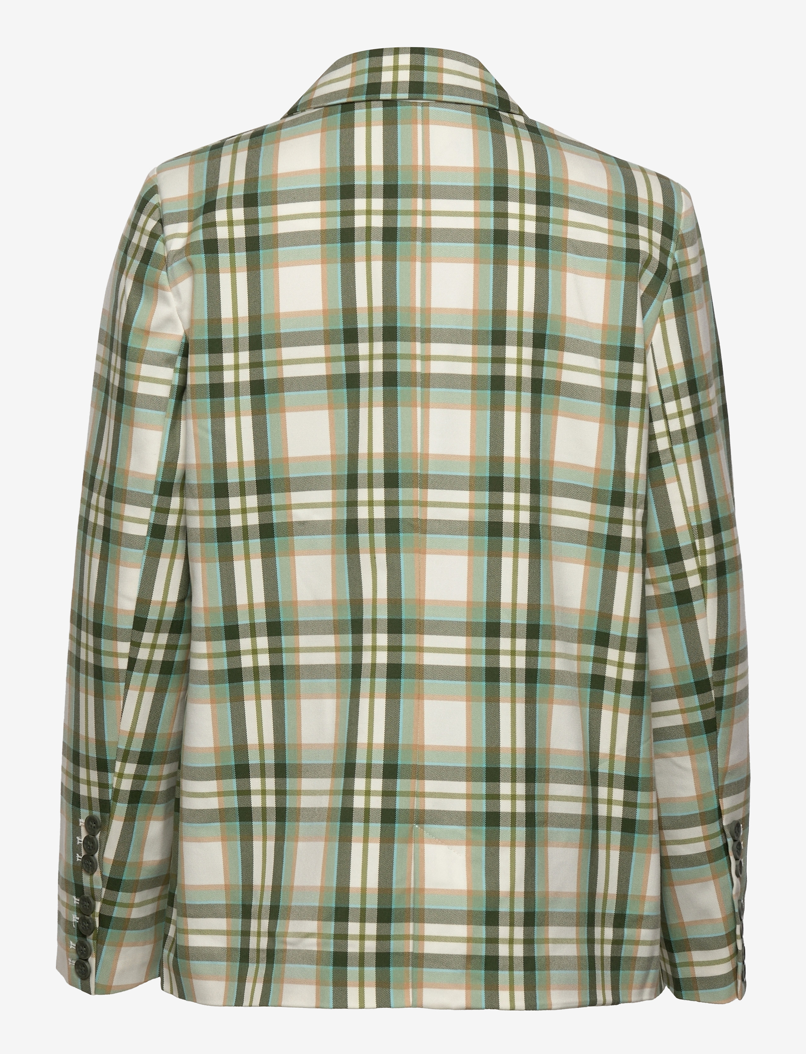 Karen By Simonsen - TartanKB Check Blazer - celadon - 1