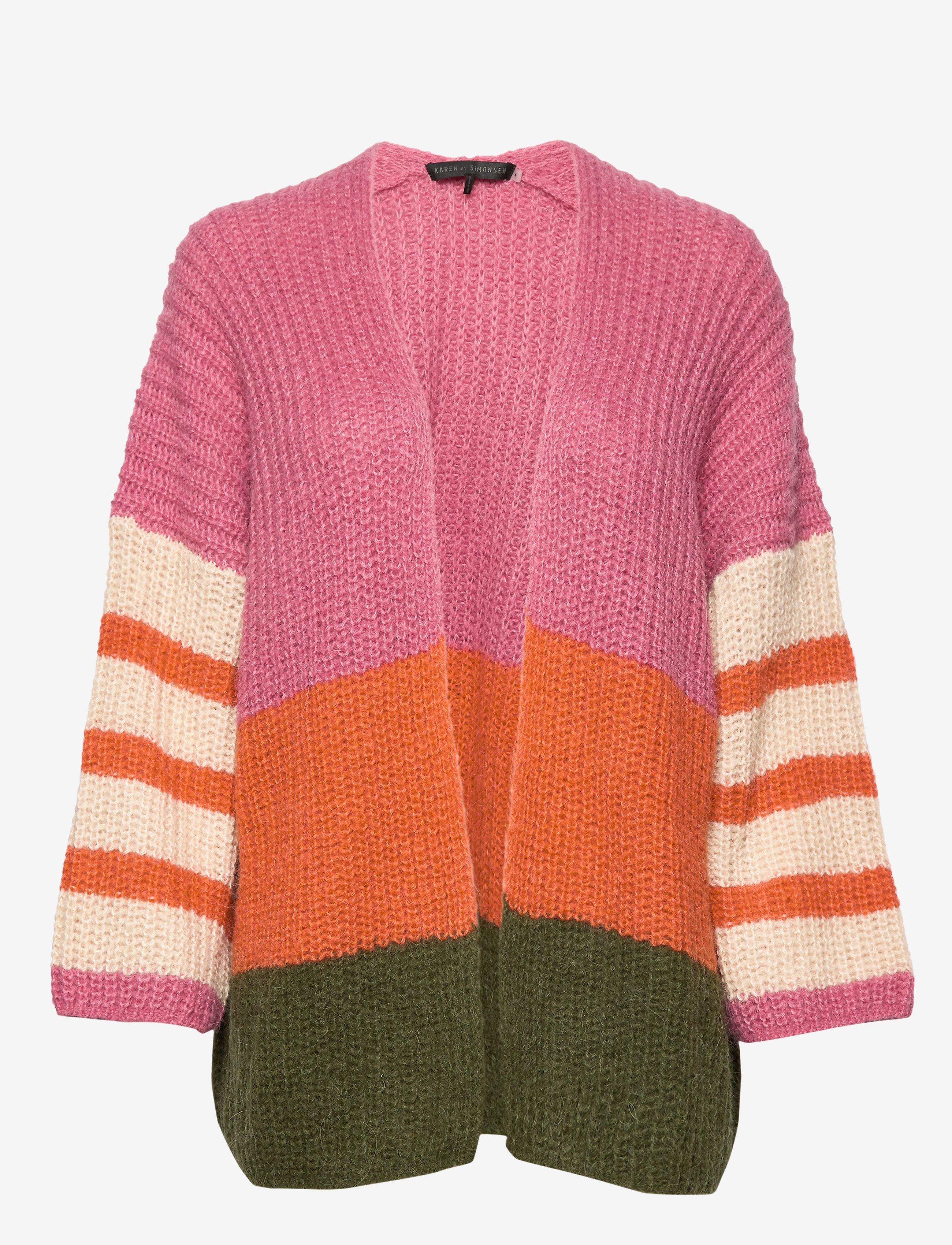 Karen By Simonsen - HairyKB Cardigan - chili - 1