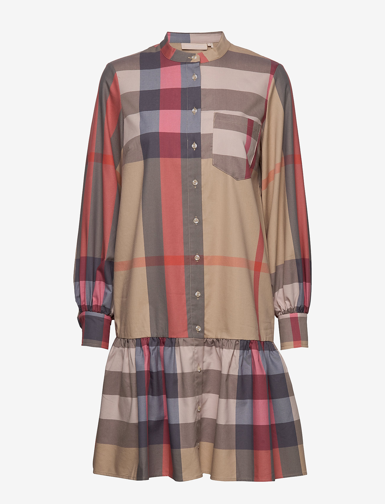 Karen By Simonsen - LucKB Shirt Dress - cement - 2