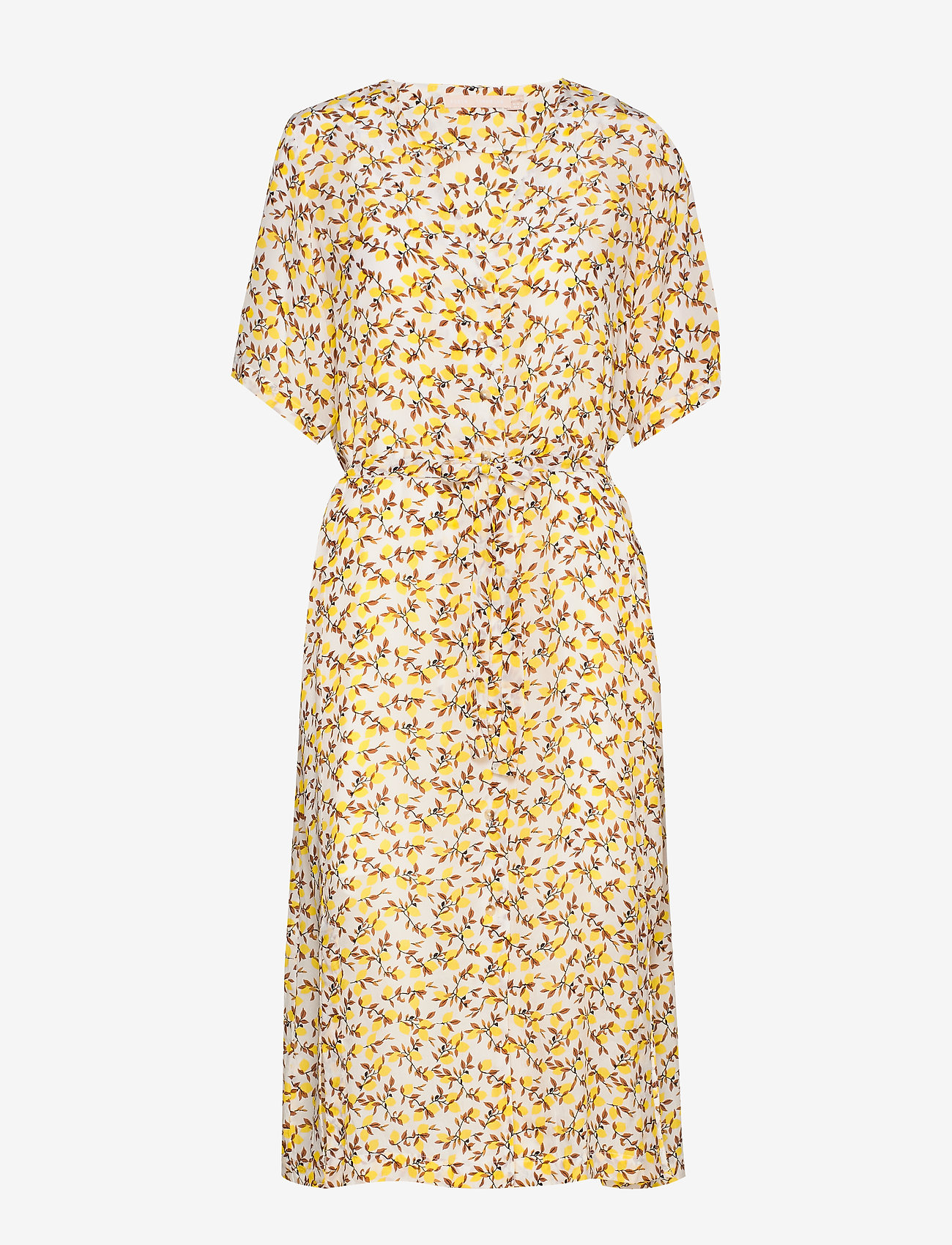 Karen By Simonsen - CitronKB long Dress - sulphur - 0