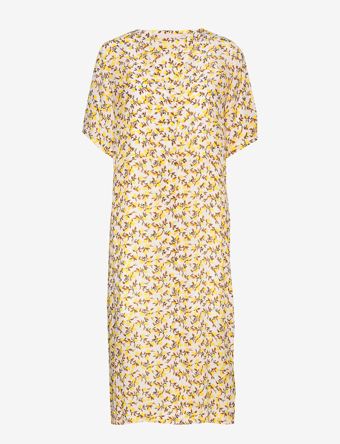 Karen By Simonsen - CitronKB long Dress - sulphur - 2