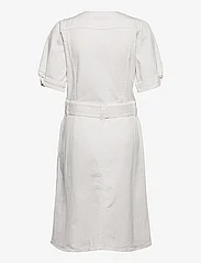 Karen By Simonsen - ArabelleKB Denim Dress - jeansklänningar - white swan - 1