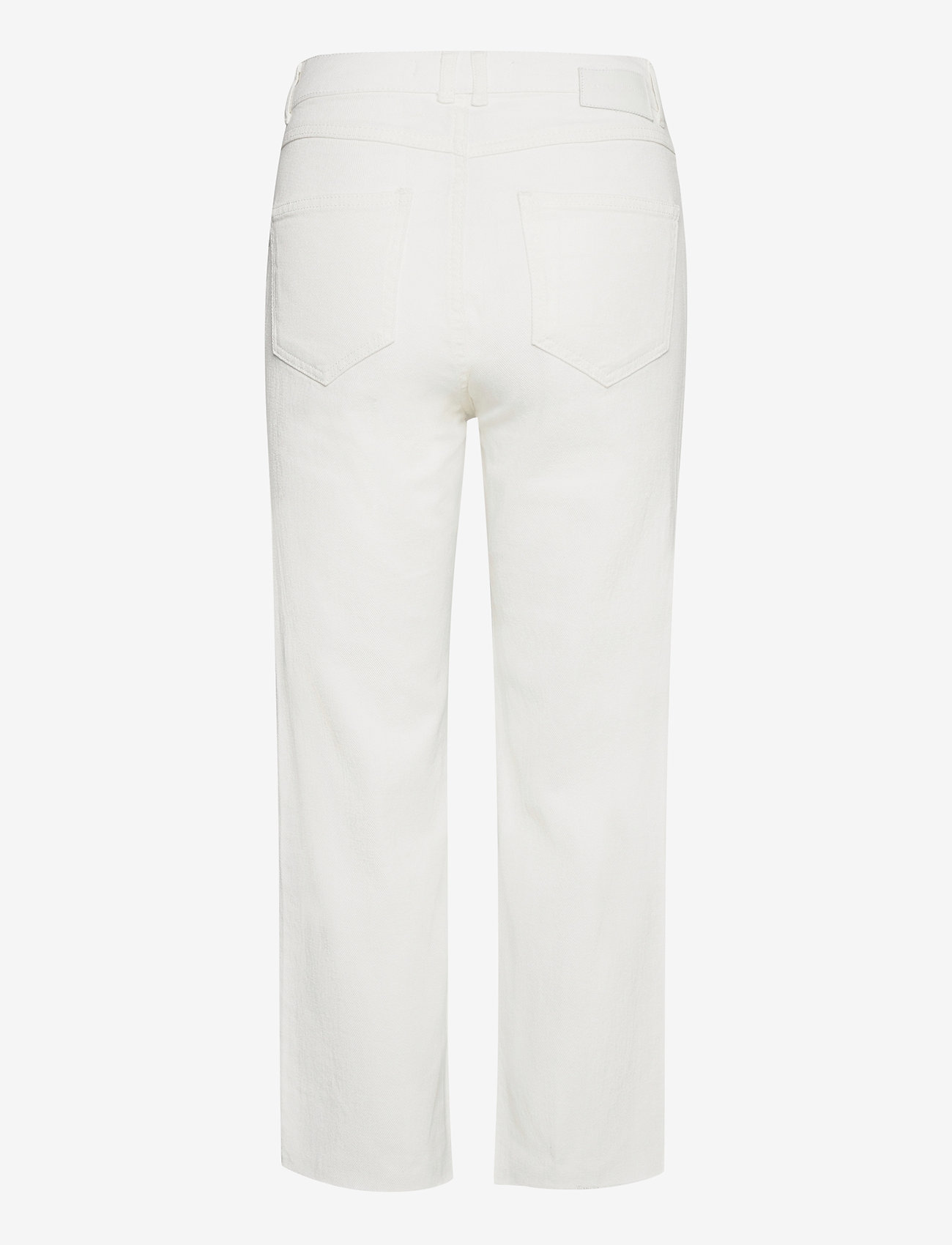 Karen By Simonsen - ArabelleKB HW Straight Jeans - bukser med lige ben - white swan - 1