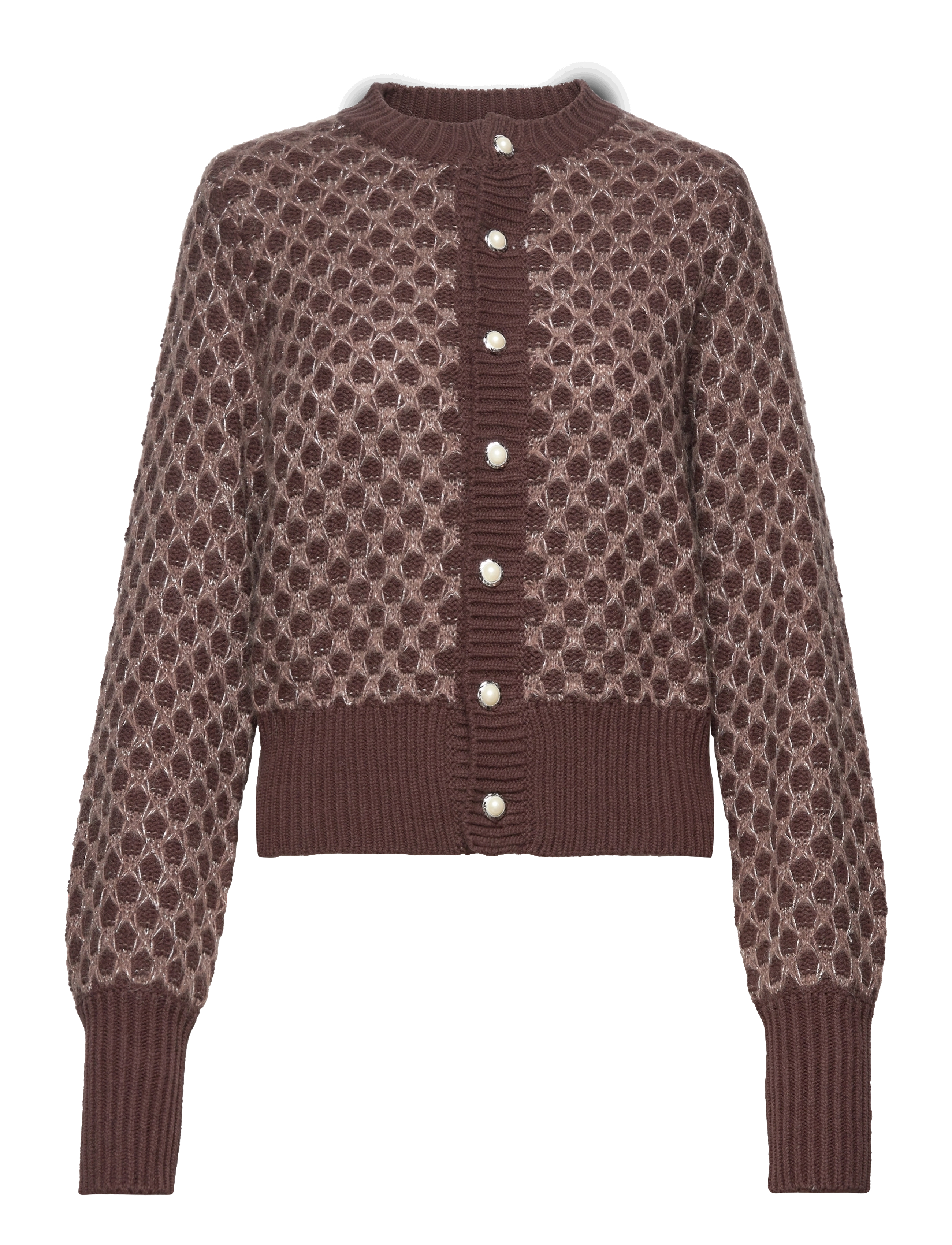 Karen By Simonsen - CattieKB Cardigan - coffee bean - 1